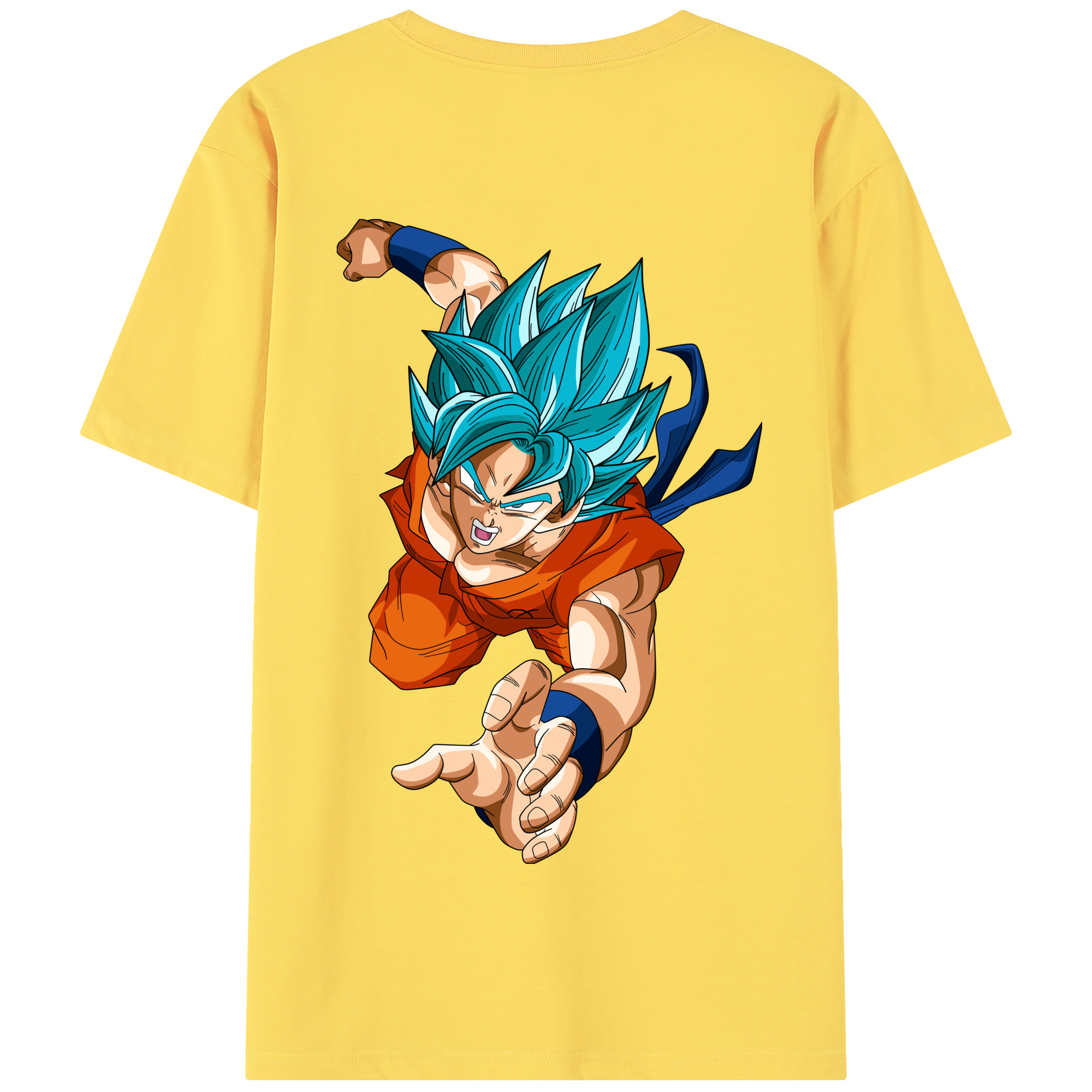 （画像用） ドラゴンボール ベジット DRAGON BALL Vegetto 綿100％半袖Tシャツ（背面プリント）