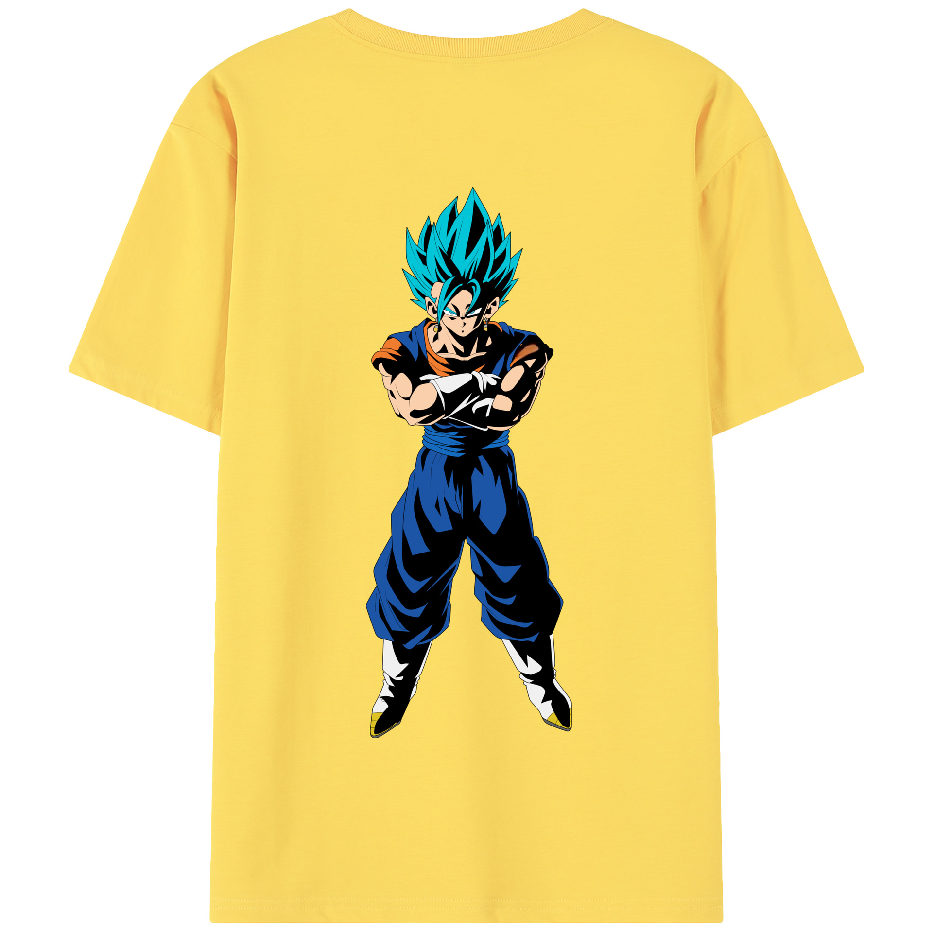 （画像用） ドラゴンボール ベジット DRAGON BALL Vegetto 綿100％半袖Tシャツ（背面プリント）