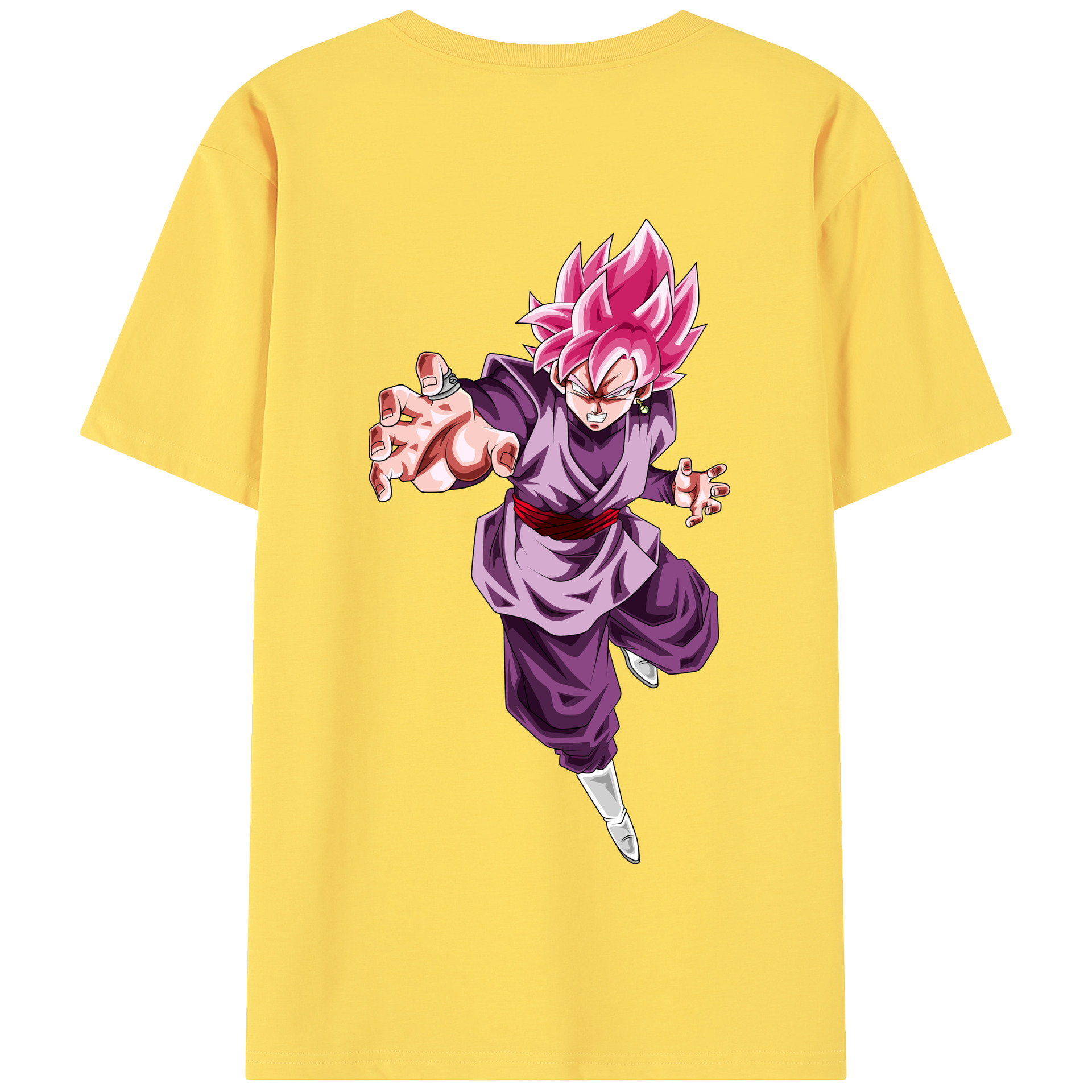 （画像用） ドラゴンボール ベジット DRAGON BALL Vegetto 綿100％半袖Tシャツ（背面プリント）