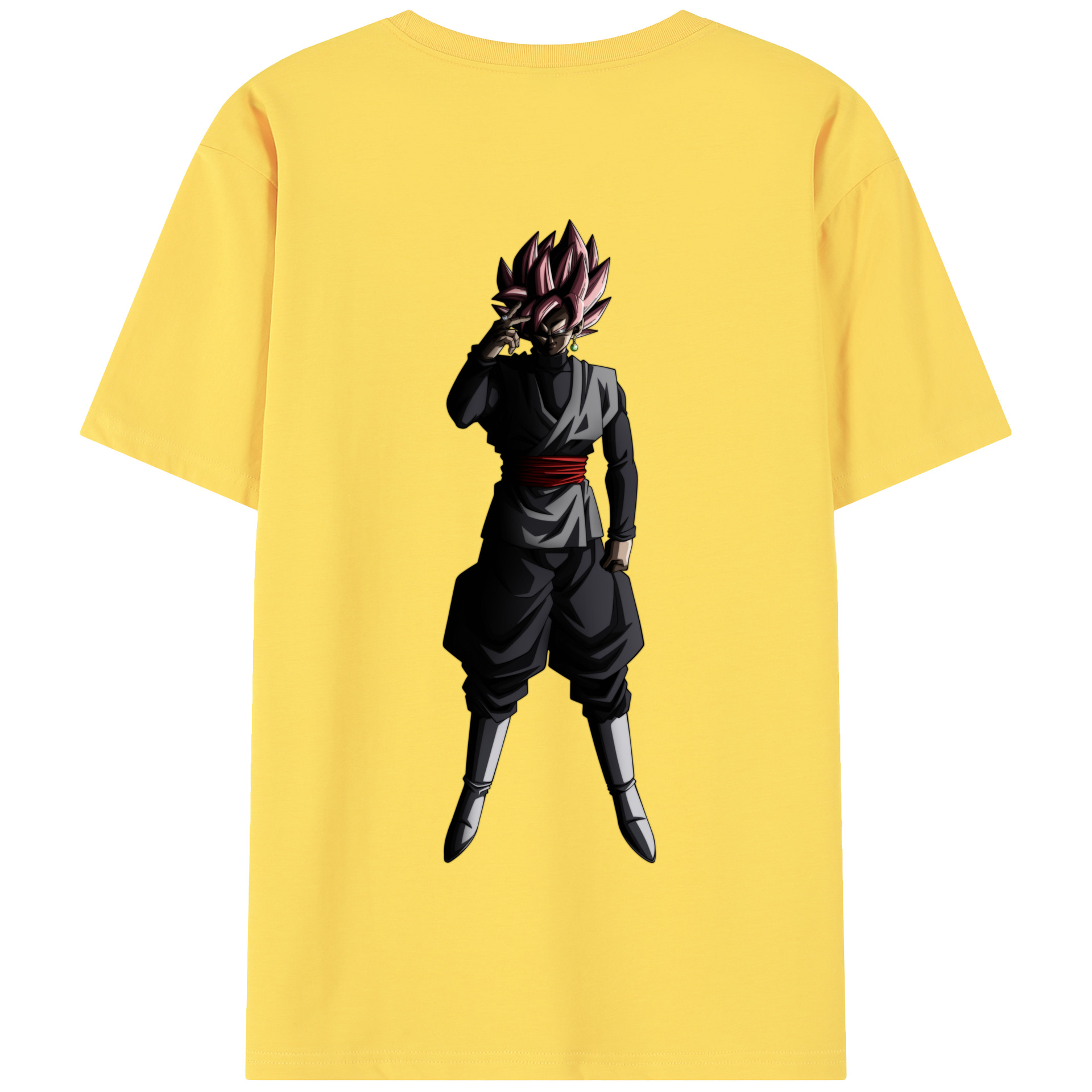（画像用） ドラゴンボール ベジット DRAGON BALL Vegetto 綿100％半袖Tシャツ（背面プリント）