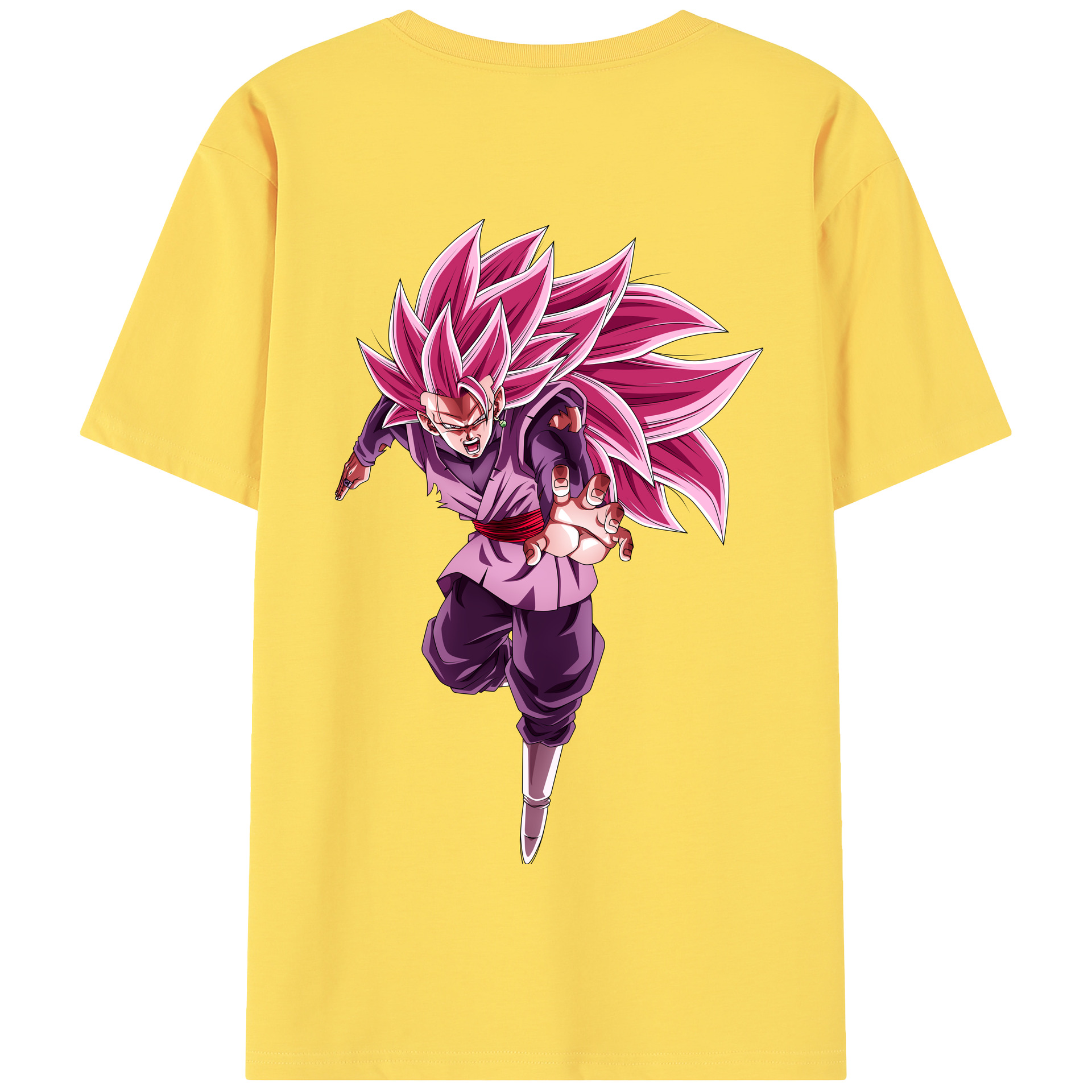 （画像用） ドラゴンボール ベジット DRAGON BALL Vegetto 綿100％半袖Tシャツ（背面プリント）