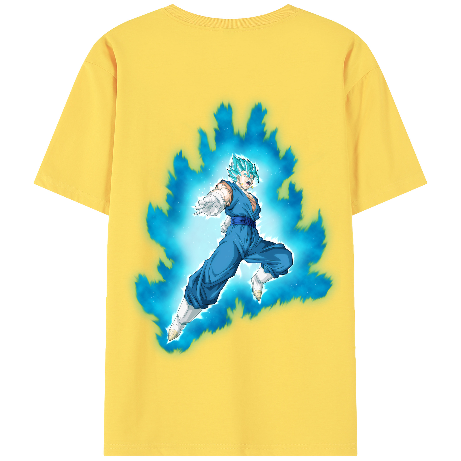 （画像用） ドラゴンボール ベジット DRAGON BALL Vegetto 綿100％半袖Tシャツ（背面プリント）