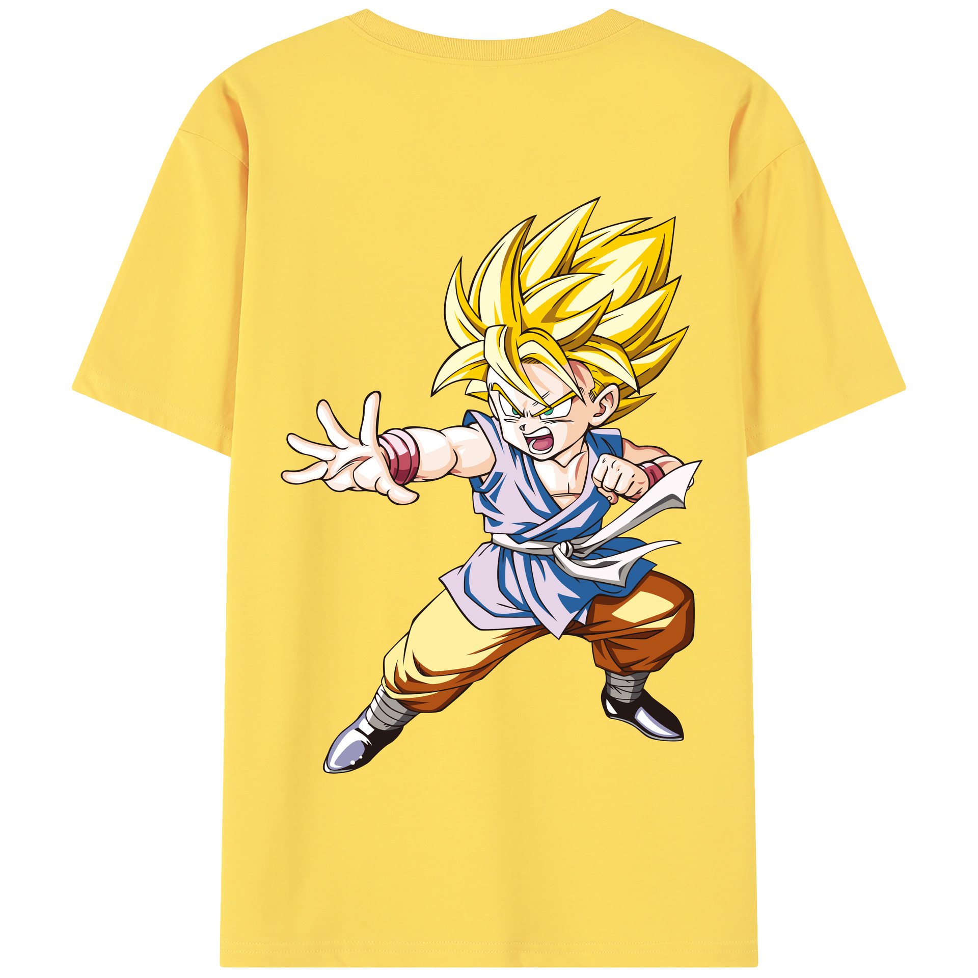 （画像用） ドラゴンボール ベジット DRAGON BALL Vegetto 綿100％半袖Tシャツ（背面プリント）