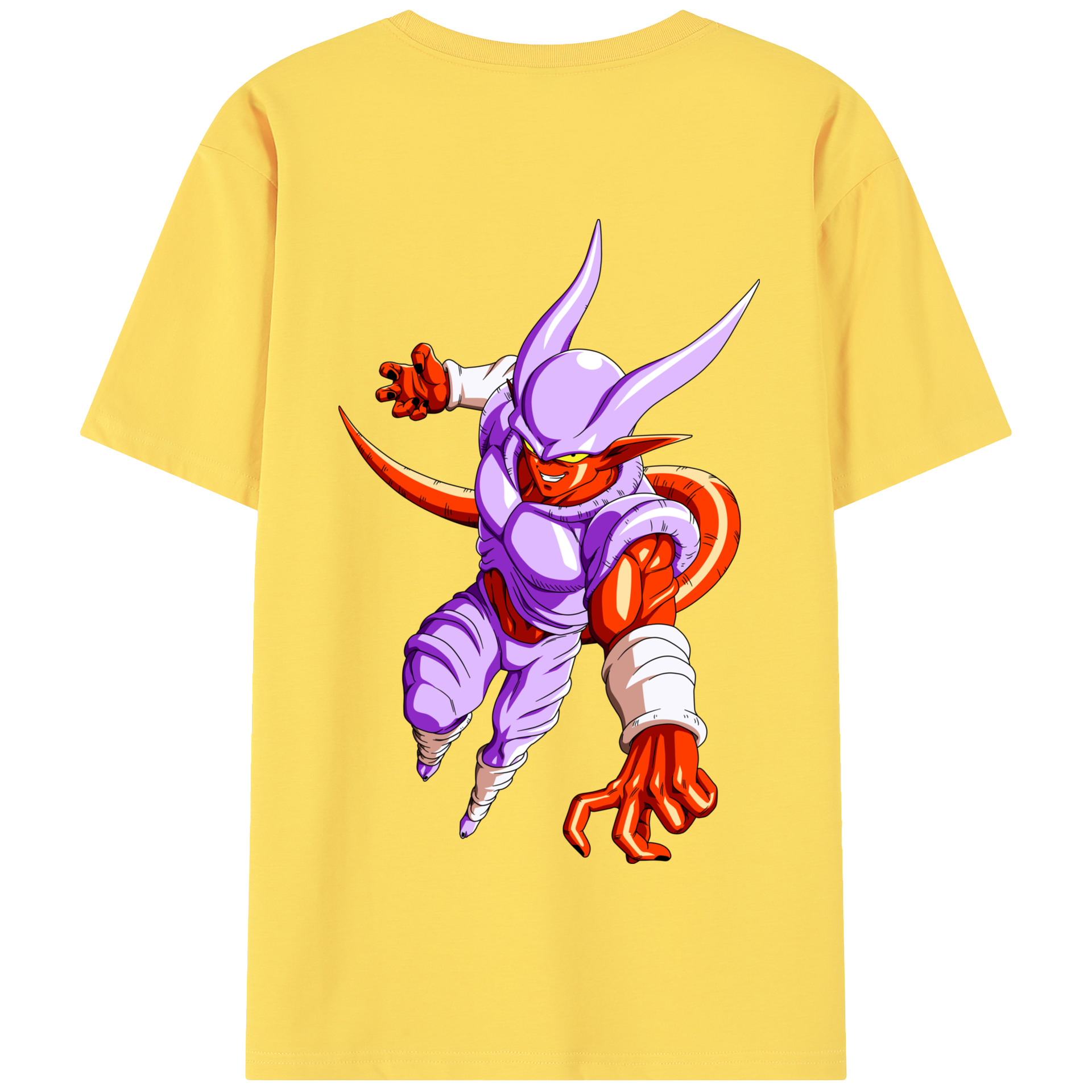 （画像用） ドラゴンボール ジャネンバ DRAGON BALL Janemba 綿100％半袖Tシャツ（背面プリント）