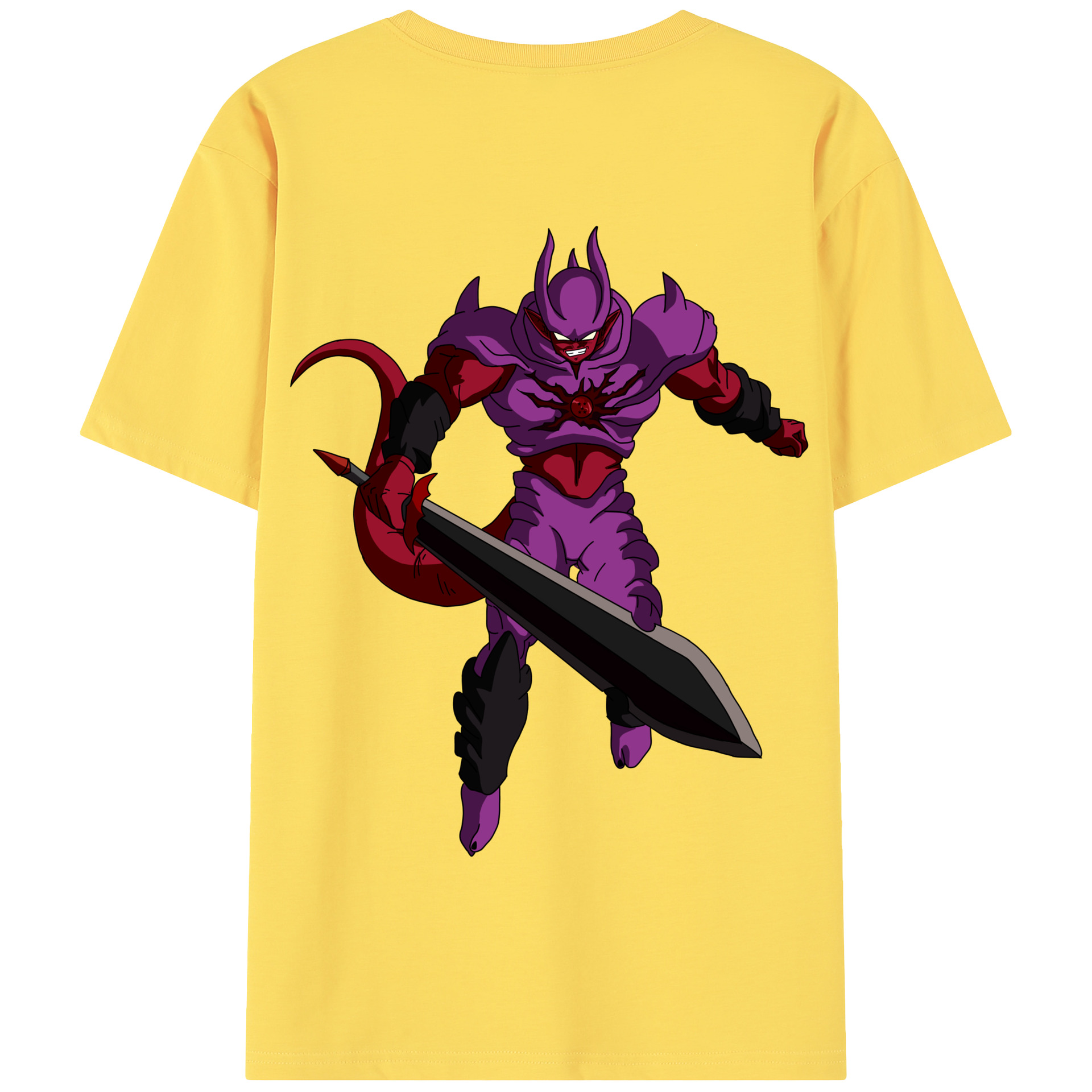 （画像用） ドラゴンボール ジャネンバ DRAGON BALL Janemba 綿100％半袖Tシャツ（背面プリント）