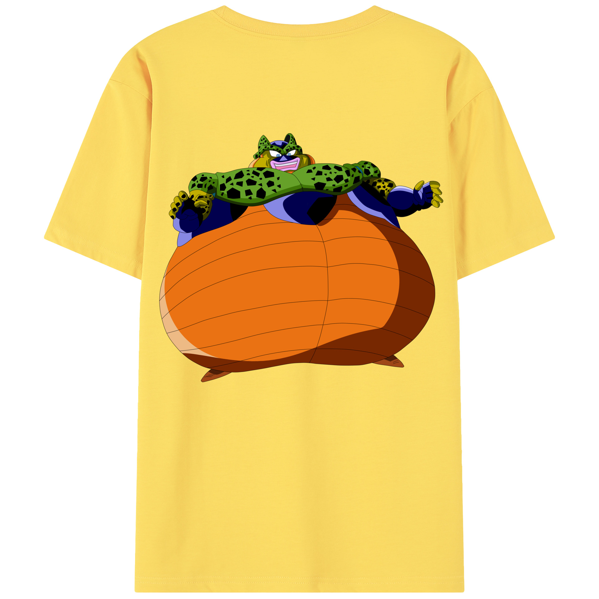（画像用） ドラゴンボール セル DRAGON BALL Cell 綿100％半袖Tシャツ（背面プリント）