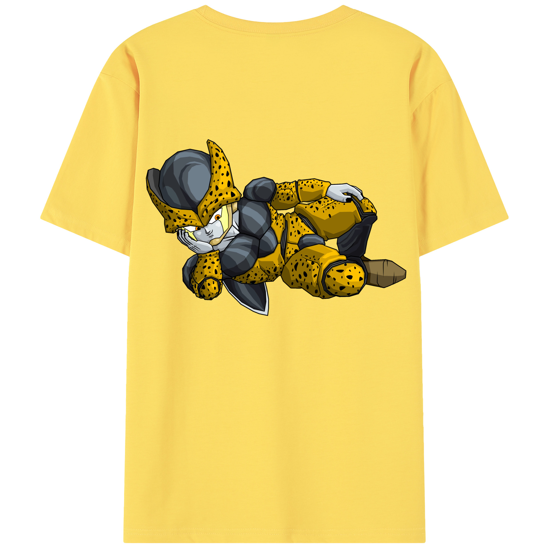 （画像用） ドラゴンボール セル DRAGON BALL Cell 綿100％半袖Tシャツ（背面プリント）