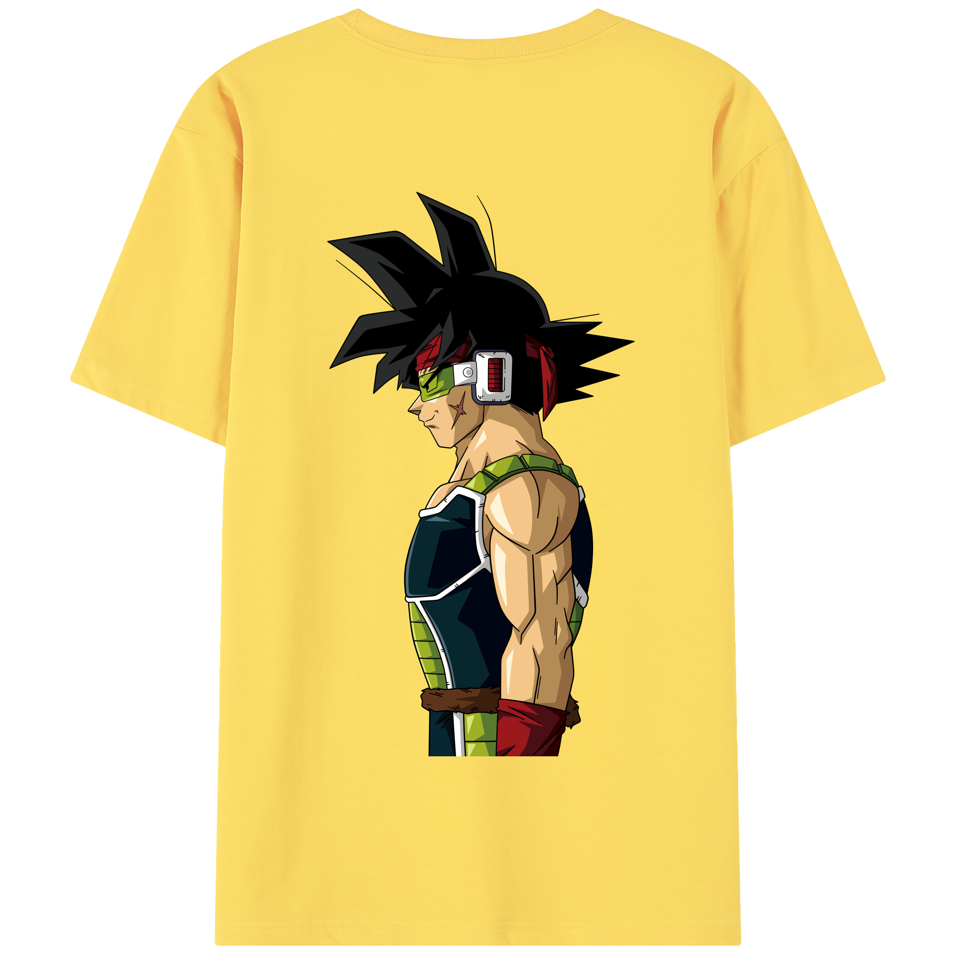 （画像用） ドラゴンボール バーダック DRAGON BALL Burdock 綿100％半袖Tシャツ（背面プリント）
