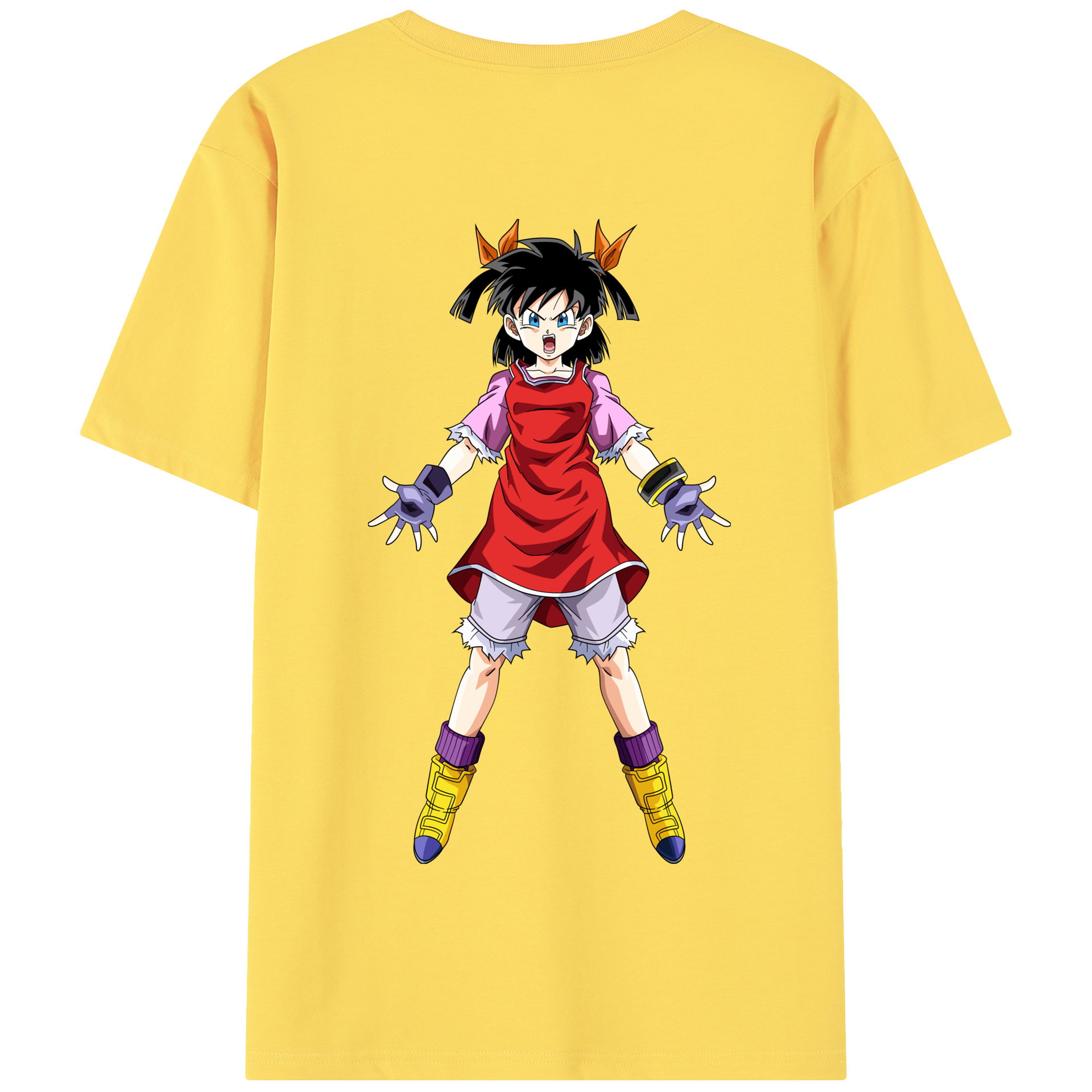 （画像用） ドラゴンボール パン DRAGON BALL Pan 綿100％半袖Tシャツ（背面プリント）