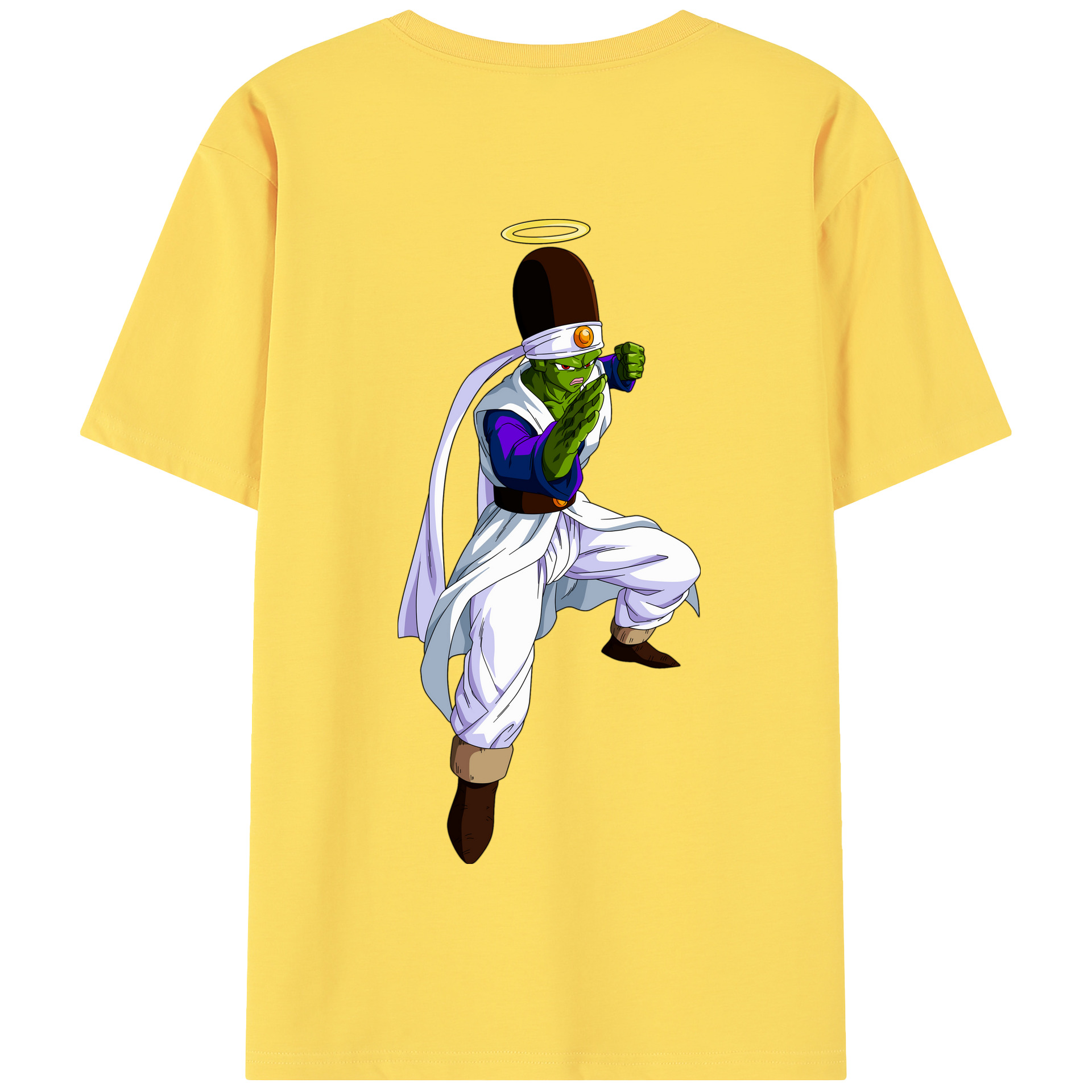 （画像用） ドラゴンボール パイクーハン DRAGON BALL Pikkon 綿100％半袖Tシャツ（背面プリント）
