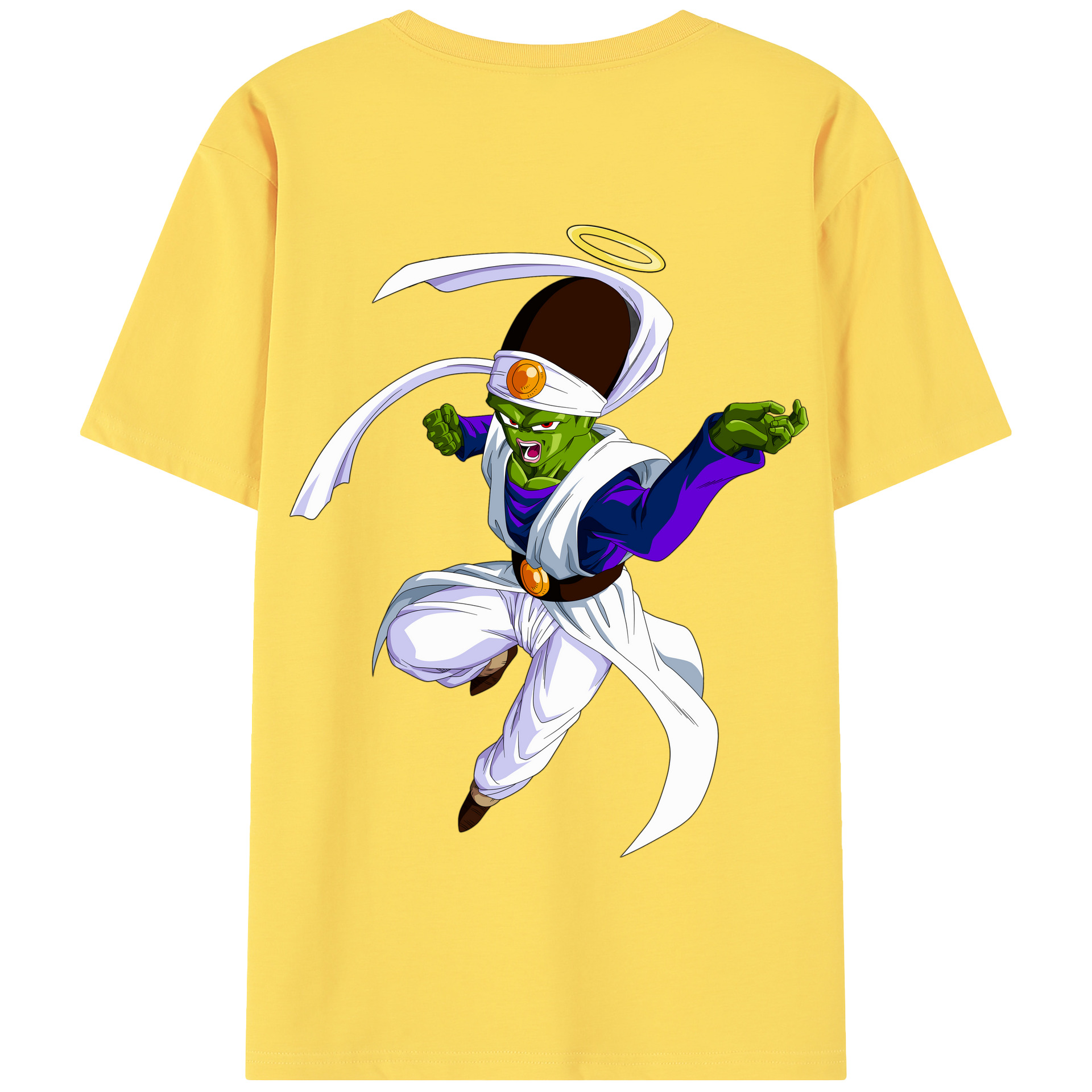 （画像用） ドラゴンボール パイクーハン DRAGON BALL Pikkon 綿100％半袖Tシャツ（背面プリント）