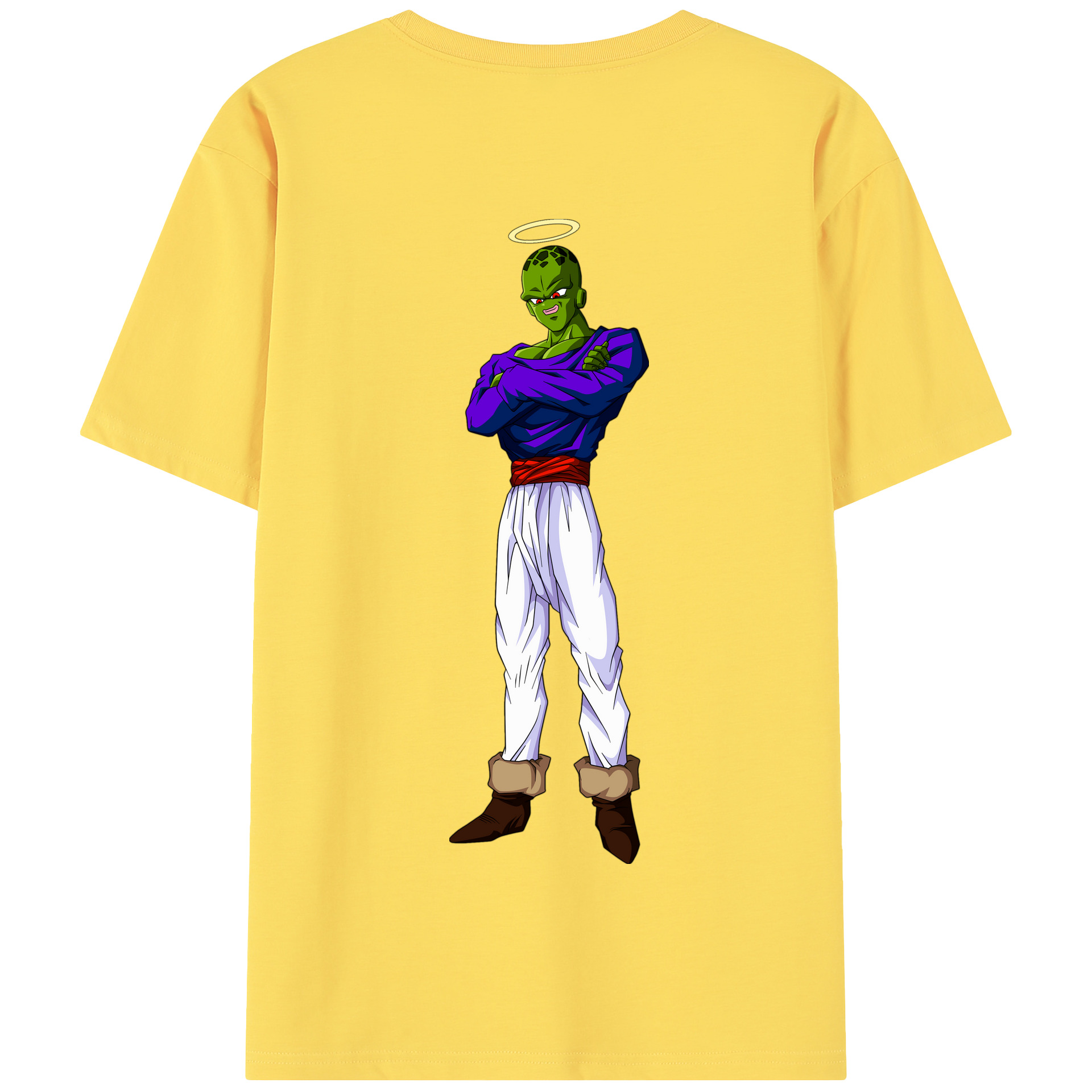 （画像用） ドラゴンボール パイクーハン DRAGON BALL Pikkon 綿100％半袖Tシャツ（背面プリント）