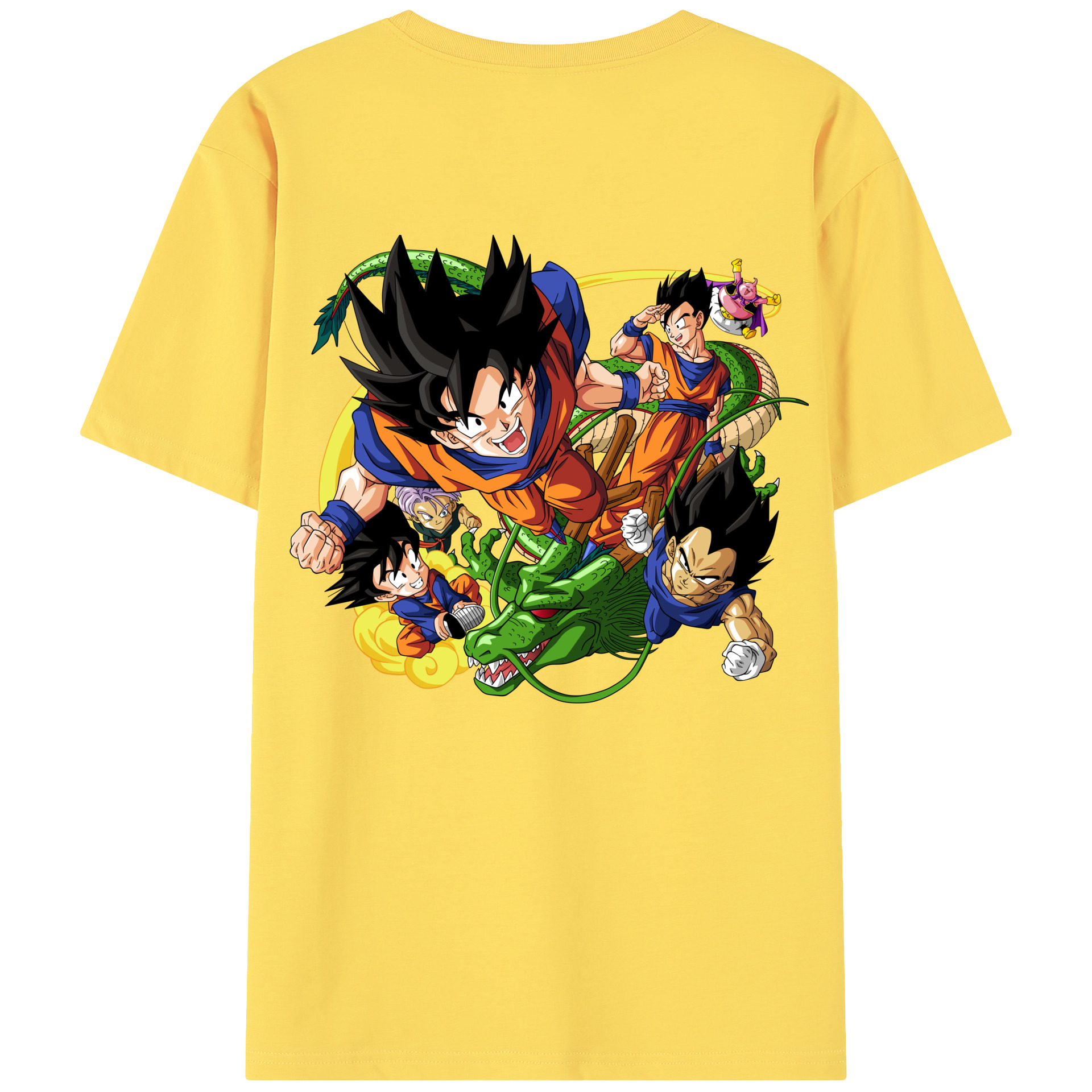 （画像用） ドラゴンボール DRAGON BALL 綿100％半袖Tシャツ（背面プリント）
