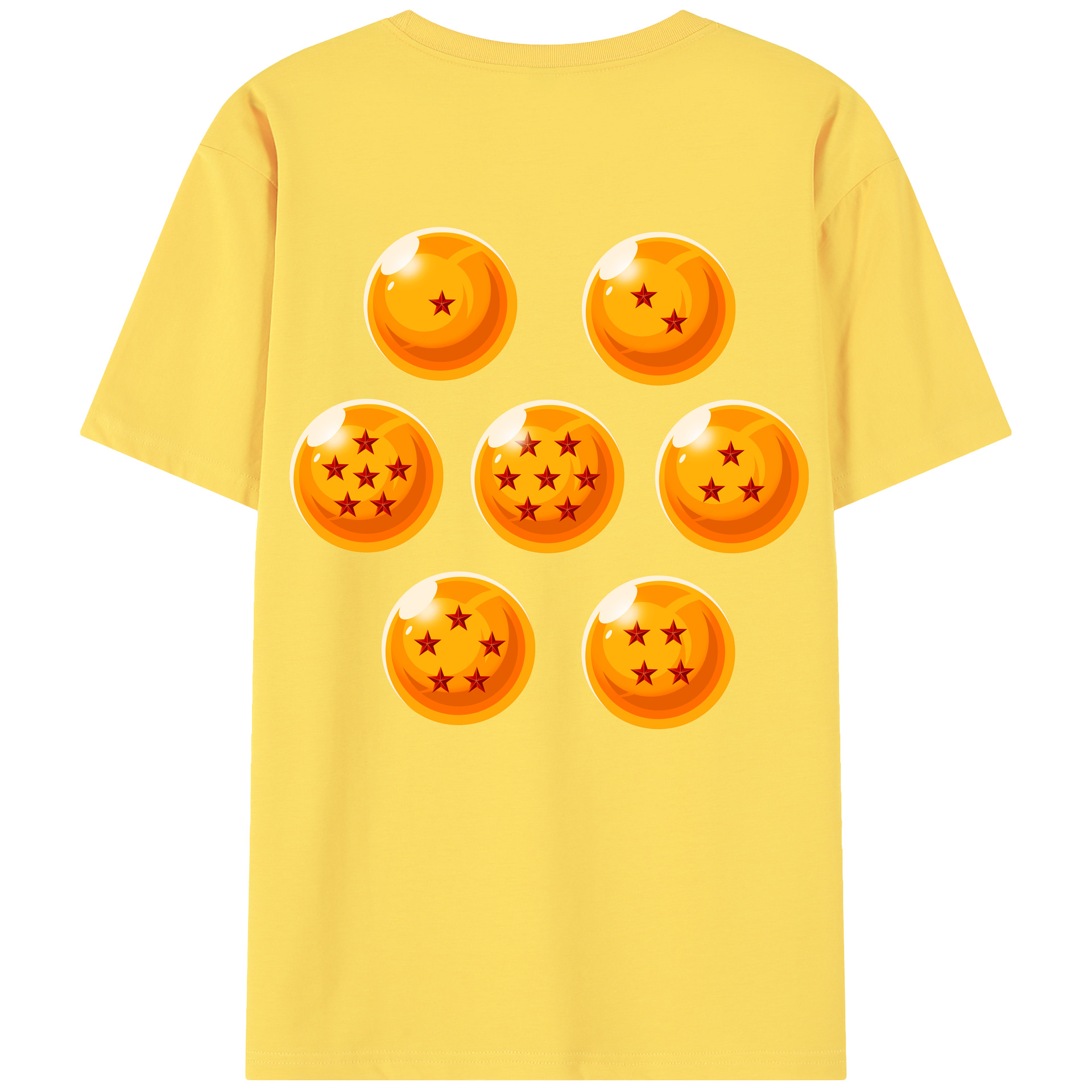 （画像用） ドラゴンボール DRAGON BALL 綿100％半袖Tシャツ（背面プリント）