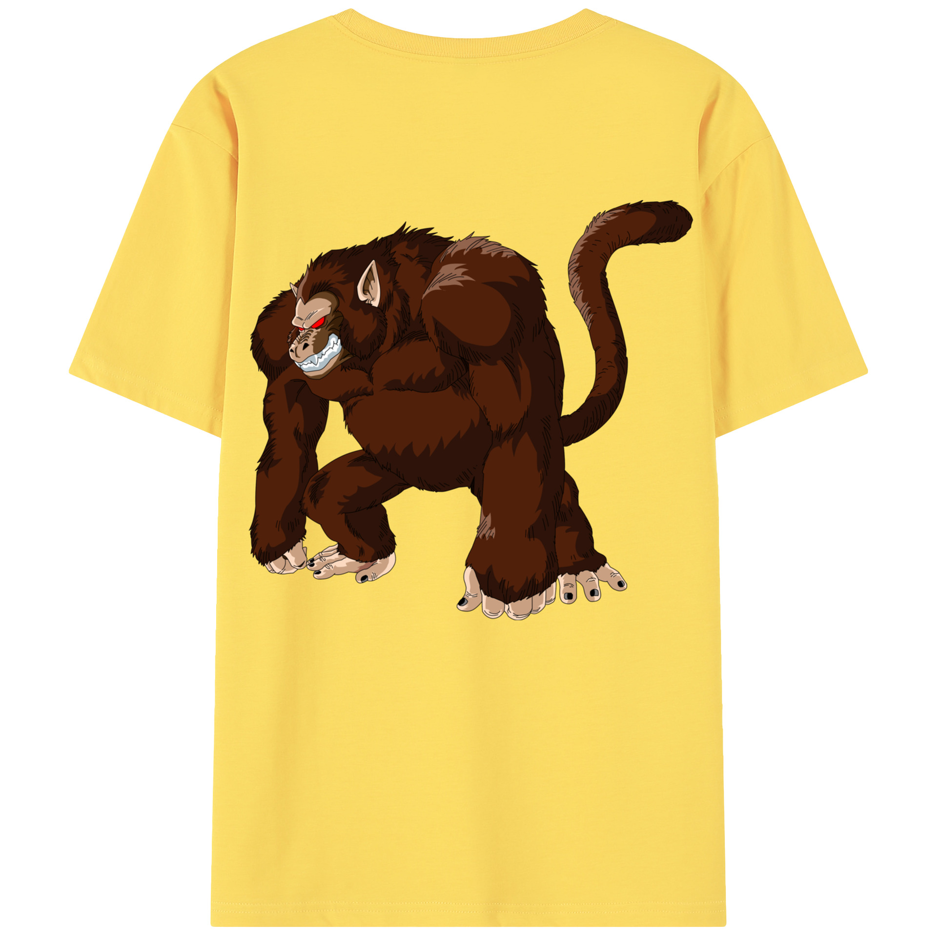 （画像用） ドラゴンボール DRAGON BALL 綿100％半袖Tシャツ（背面プリント）