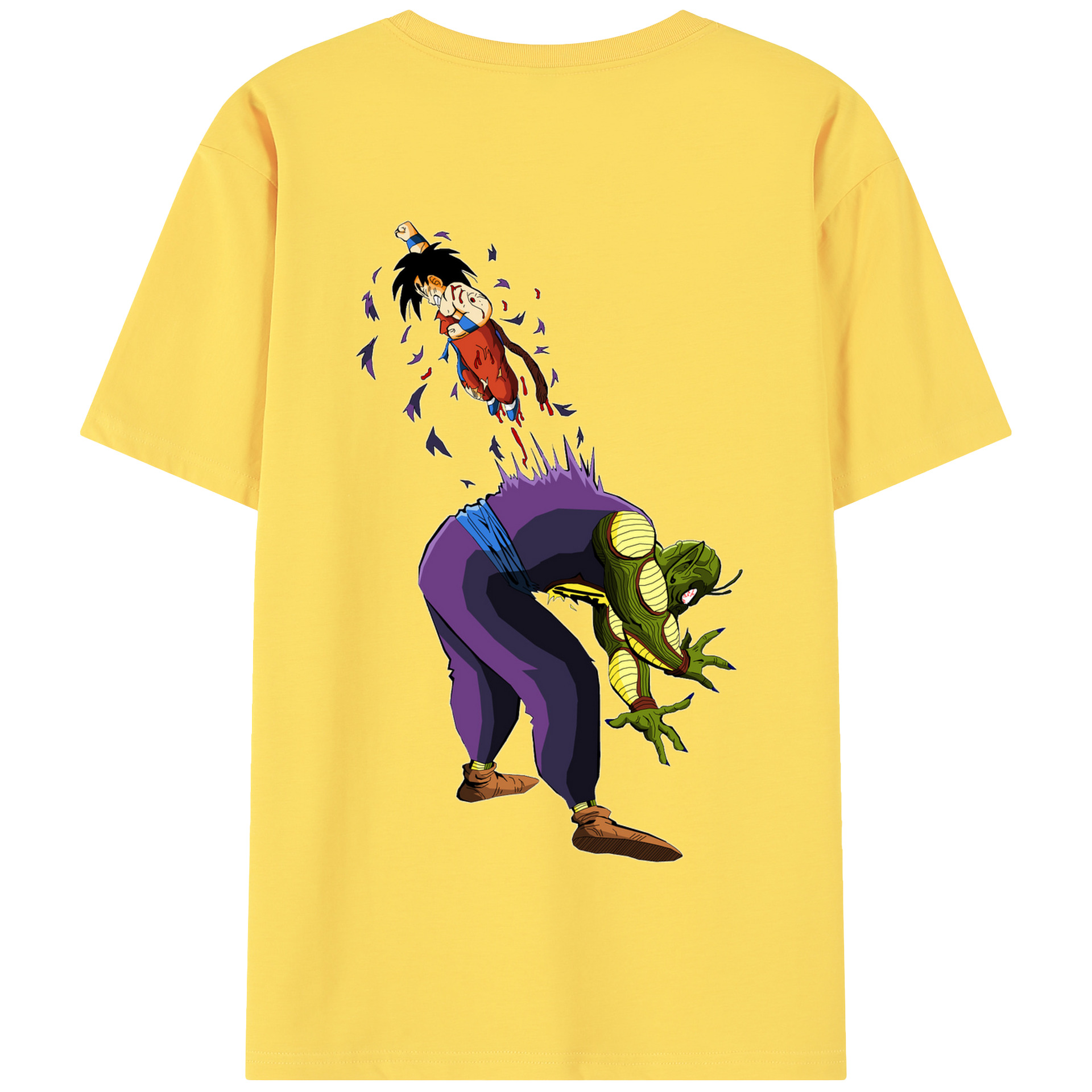 （画像用） ドラゴンボール DRAGON BALL 綿100％半袖Tシャツ（背面プリント）