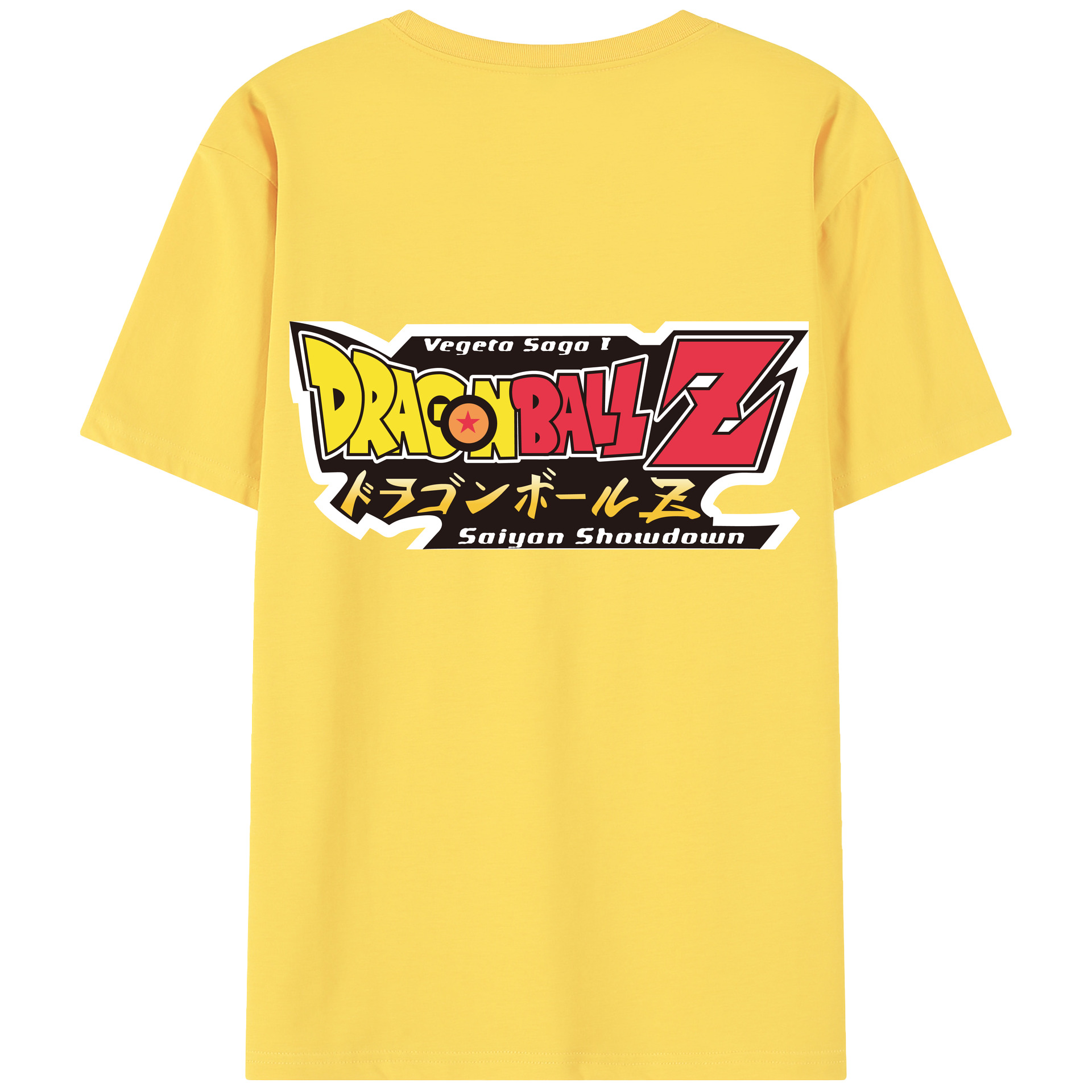 （画像用） ドラゴンボール DRAGON BALL 綿100％半袖Tシャツ（背面プリント）