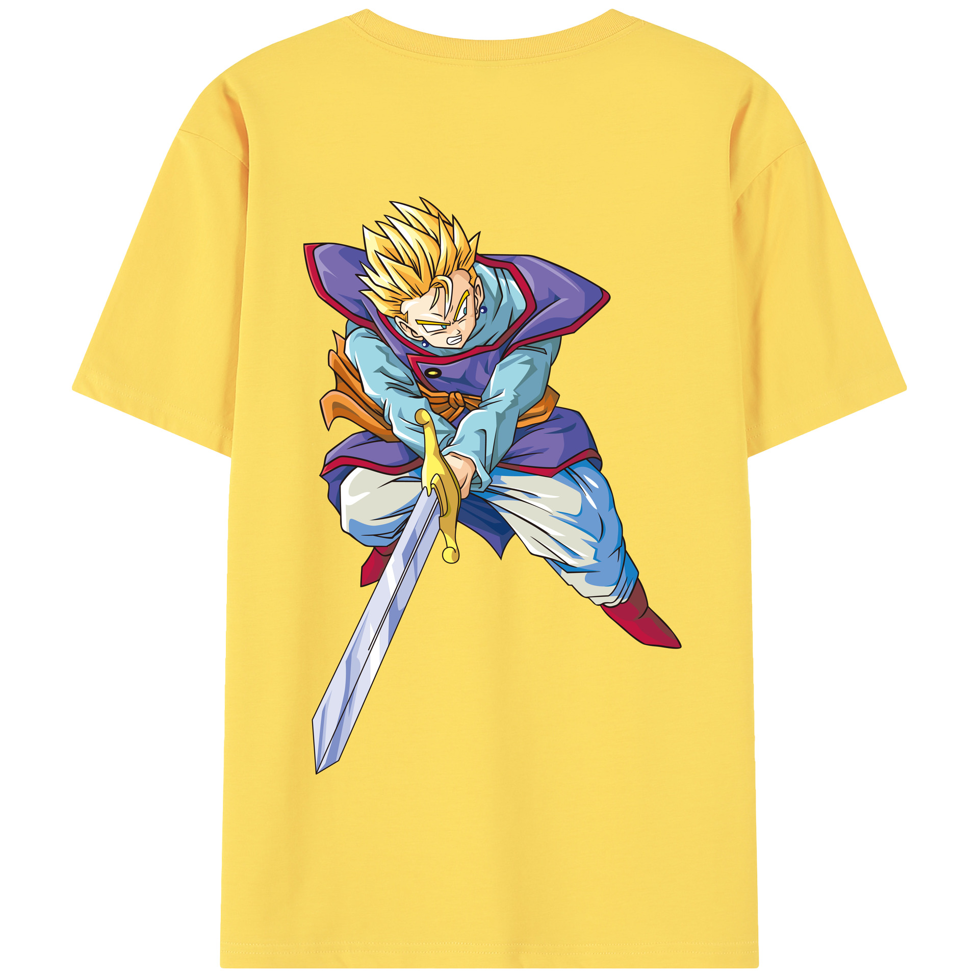 （画像用） ドラゴンボール DRAGON BALL 綿100％半袖Tシャツ（背面プリント）