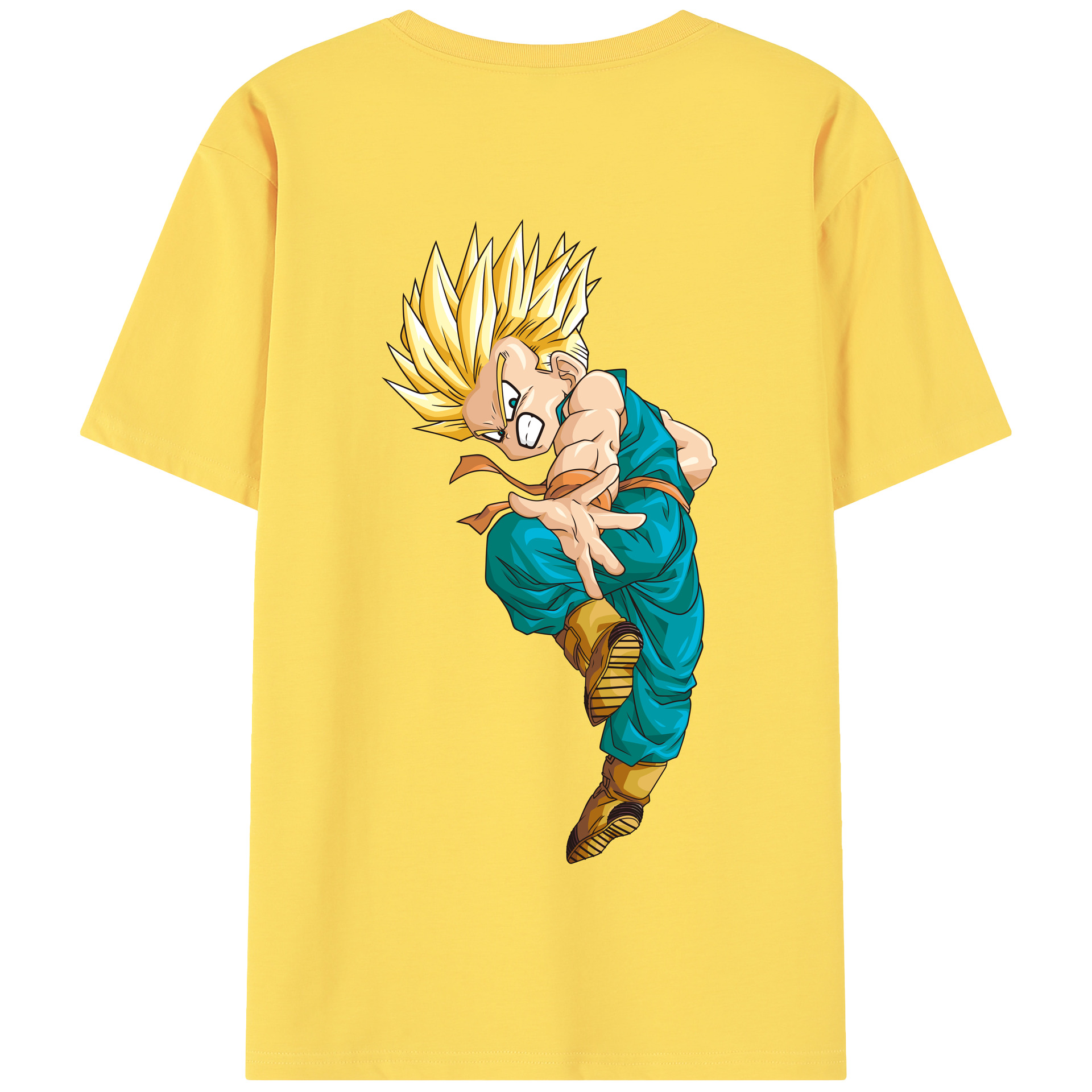 （画像用） ドラゴンボール DRAGON BALL 綿100％半袖Tシャツ（背面プリント）