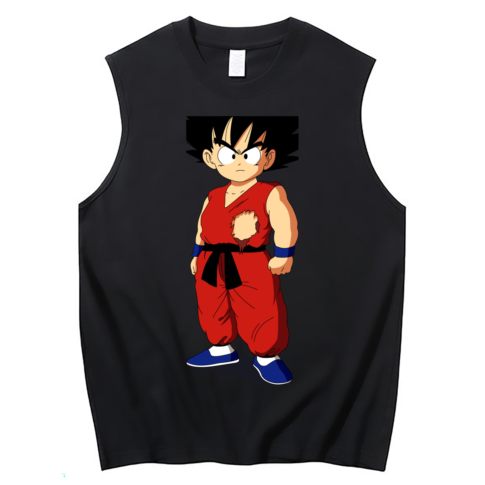 （画像用） ドラゴンボール 孫悟空（そん ごくう）Son Goku カカロット DRAGON BALL Kakarotto コットン100％タンクトップ（フロントプリント）