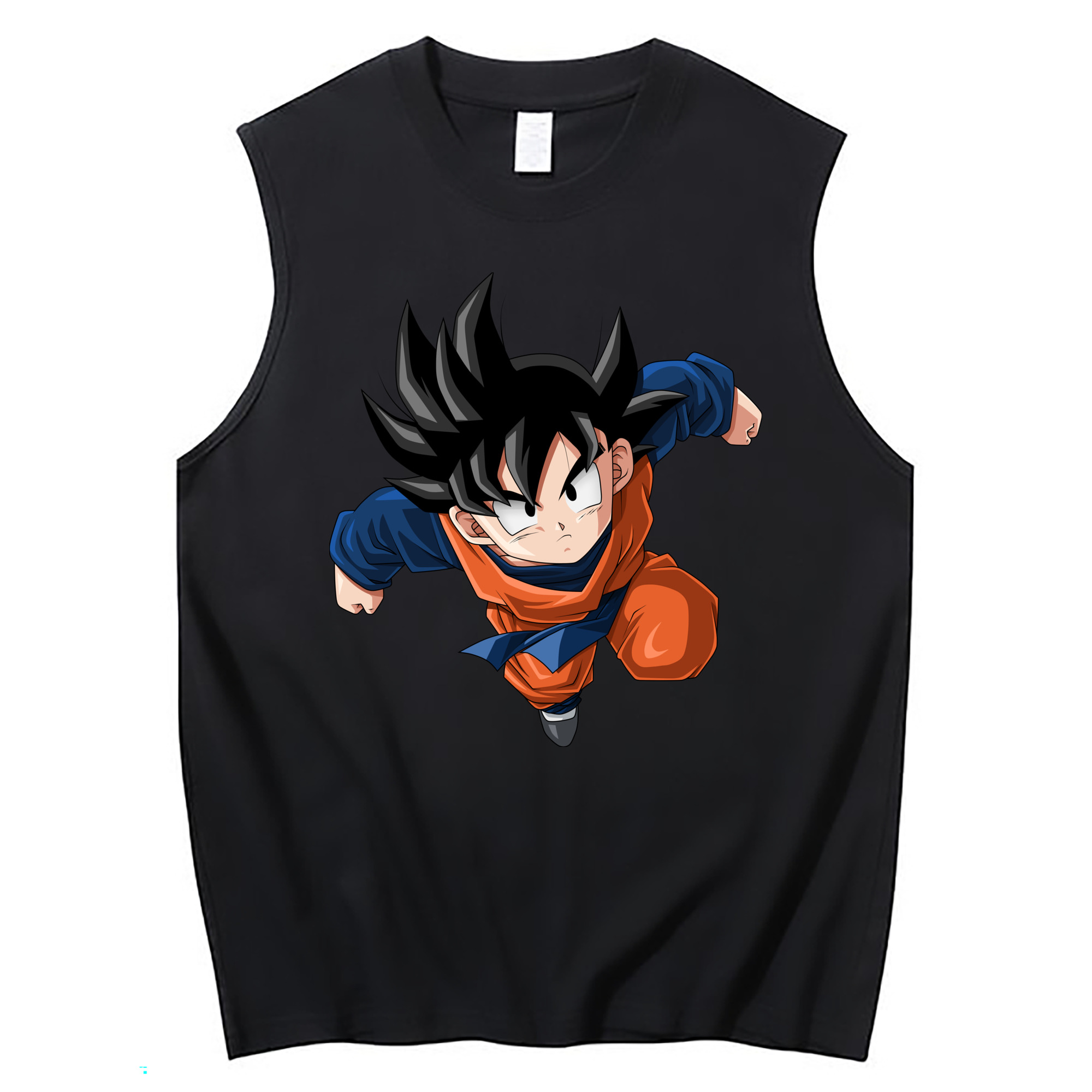 （画像用） ドラゴンボール 孫悟空（そん ごくう）Son Goku カカロット DRAGON BALL Kakarotto コットン100％タンクトップ（フロントプリント）