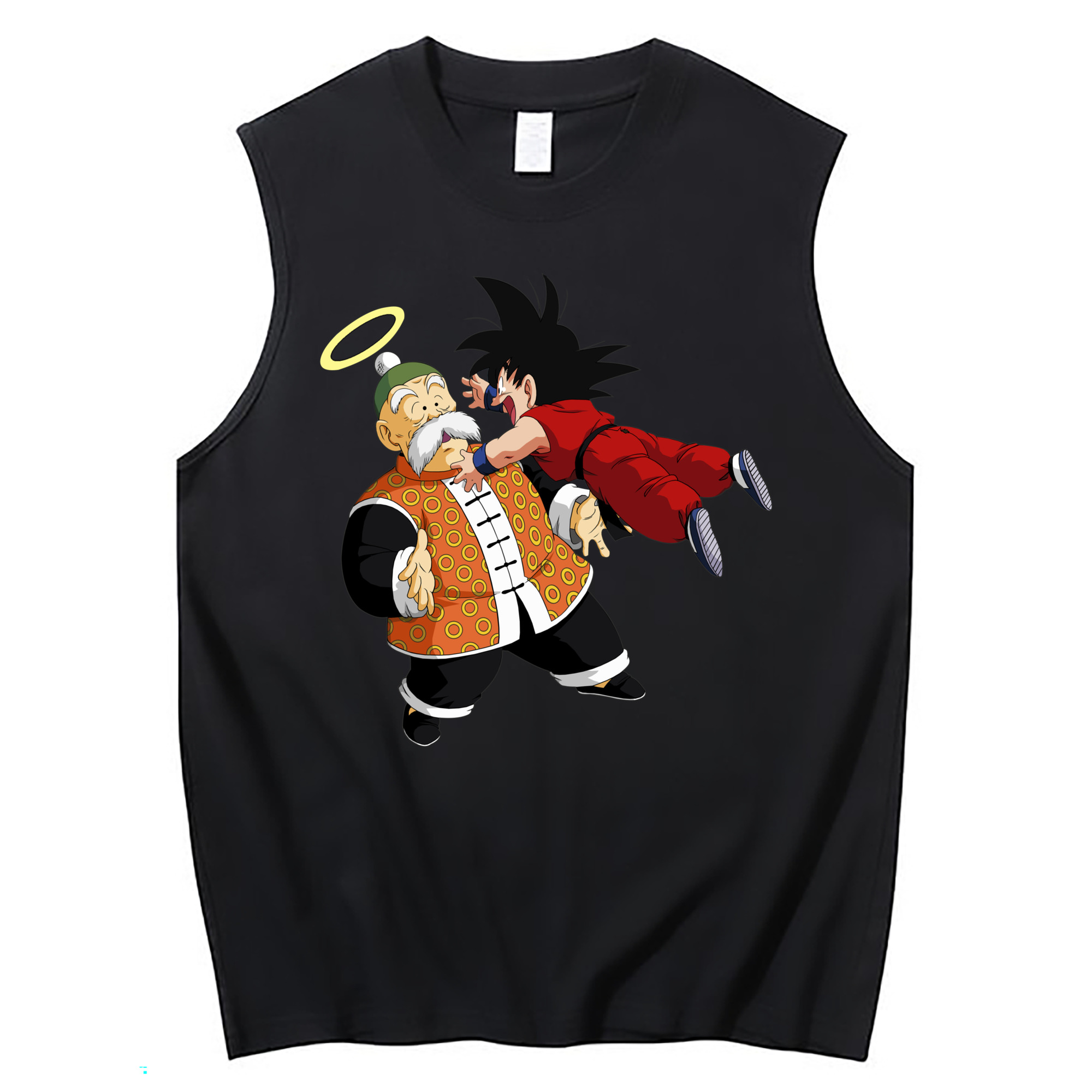 （画像用） ドラゴンボール 孫悟空（そん ごくう）Son Goku カカロット DRAGON BALL Kakarotto コットン100％タンクトップ（フロントプリント）