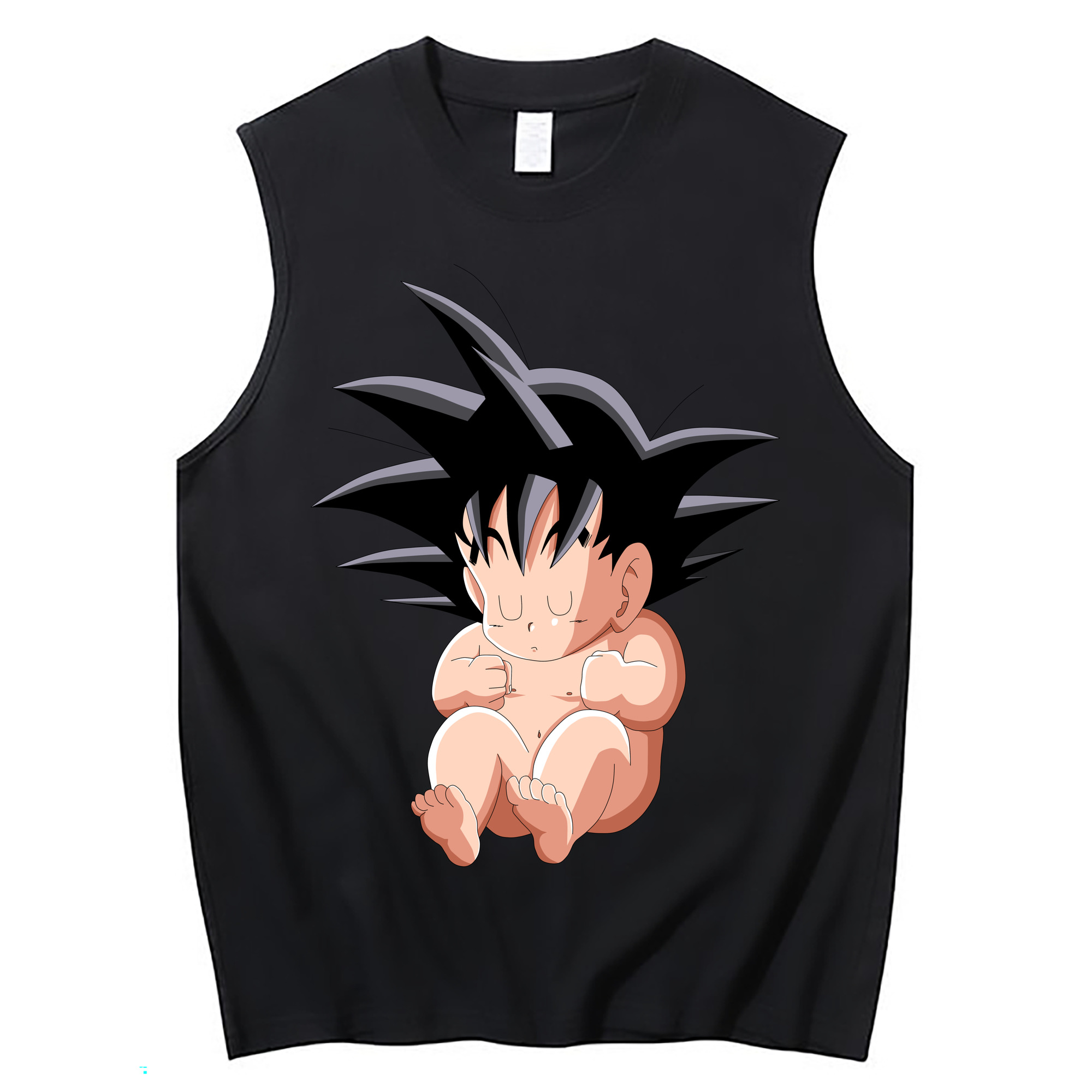（画像用） ドラゴンボール 孫悟空（そん ごくう）Son Goku カカロット DRAGON BALL Kakarotto コットン100％タンクトップ（フロントプリント）