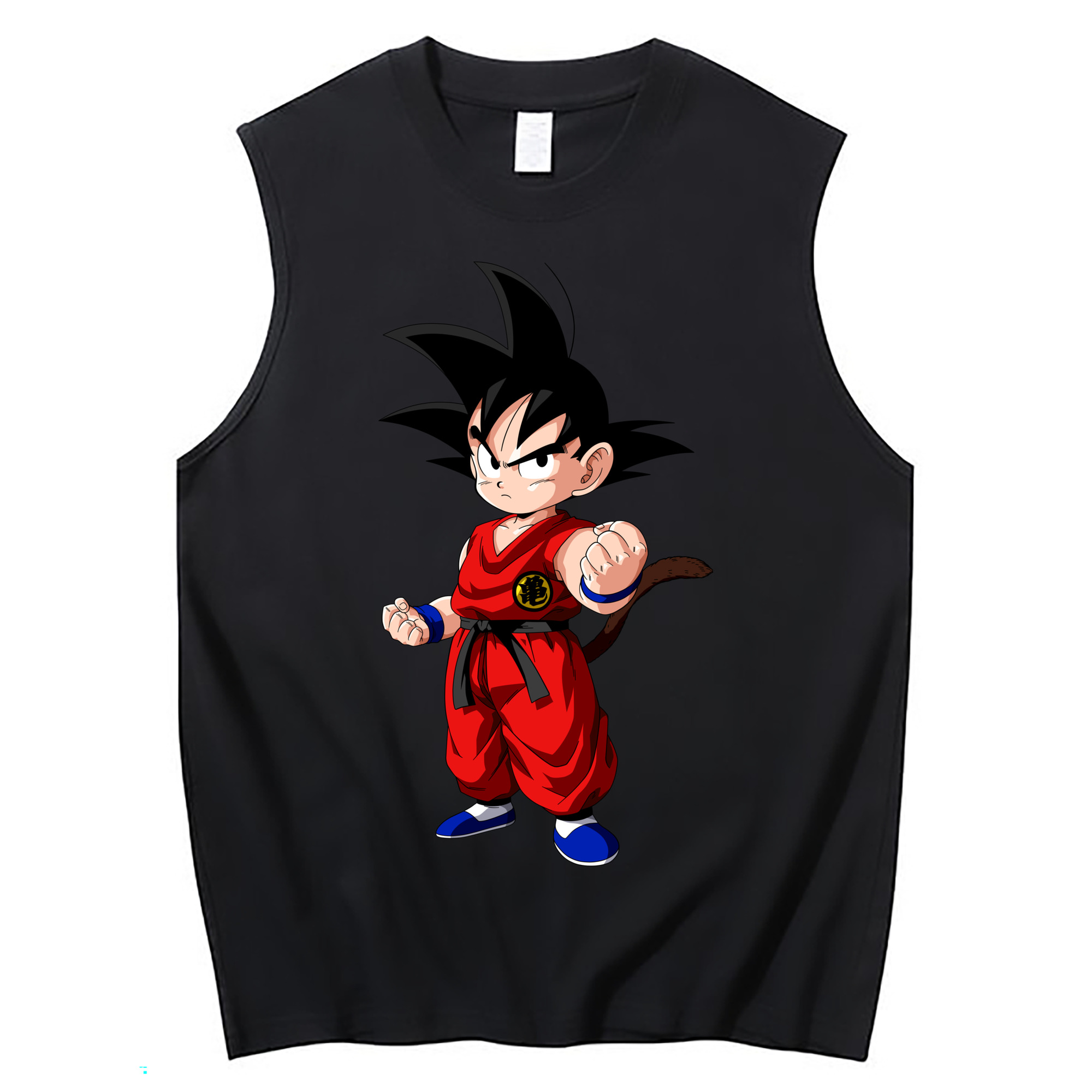 （画像用） ドラゴンボール 孫悟空（そん ごくう）Son Goku カカロット DRAGON BALL Kakarotto コットン100％タンクトップ（フロントプリント）