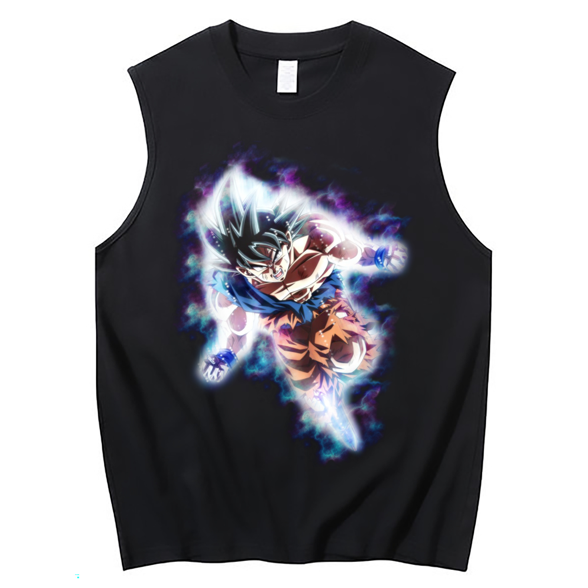 （画像用） ドラゴンボール 孫悟空（そん ごくう）Son Goku カカロット DRAGON BALL Kakarotto コットン100％タンクトップ（フロントプリント）
