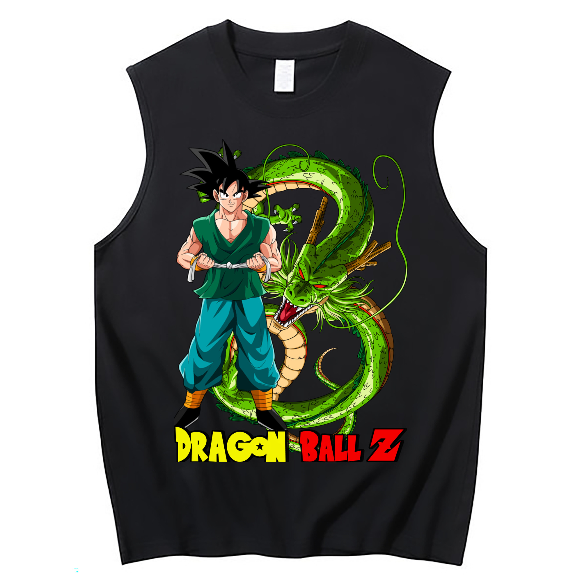 （画像用） ドラゴンボール 孫悟空（そん ごくう）Son Goku カカロット DRAGON BALL Kakarotto コットン100％タンクトップ（フロントプリント）