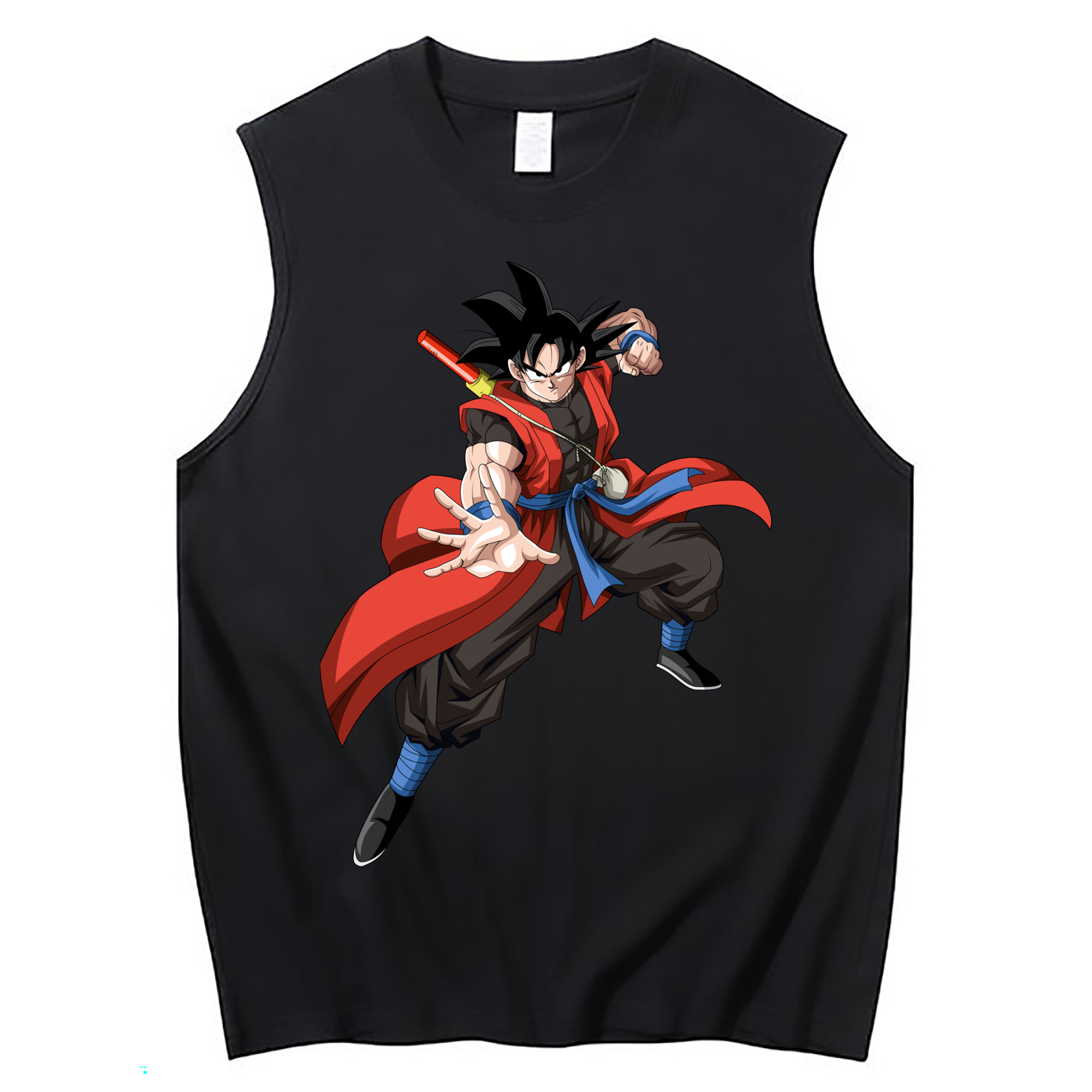 （画像用） ドラゴンボール 孫悟空（そん ごくう）Son Goku カカロット DRAGON BALL Kakarotto コットン100％タンクトップ（フロントプリント）
