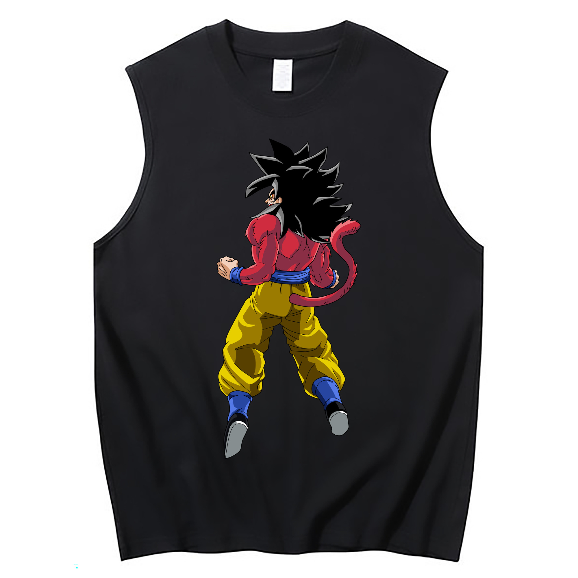 （画像用） ドラゴンボール 孫悟空（そん ごくう）Son Goku カカロット DRAGON BALL Kakarotto コットン100％タンクトップ（フロントプリント）