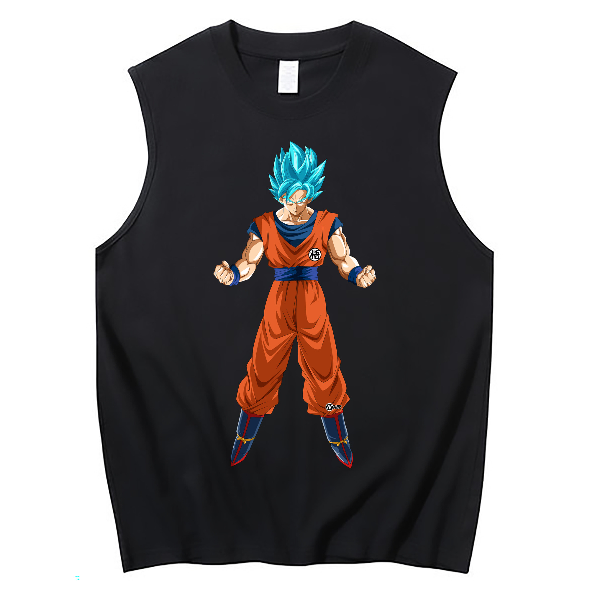 （画像用） ドラゴンボール 孫悟空（そん ごくう）Son Goku カカロット DRAGON BALL Kakarotto コットン100％タンクトップ（フロントプリント）