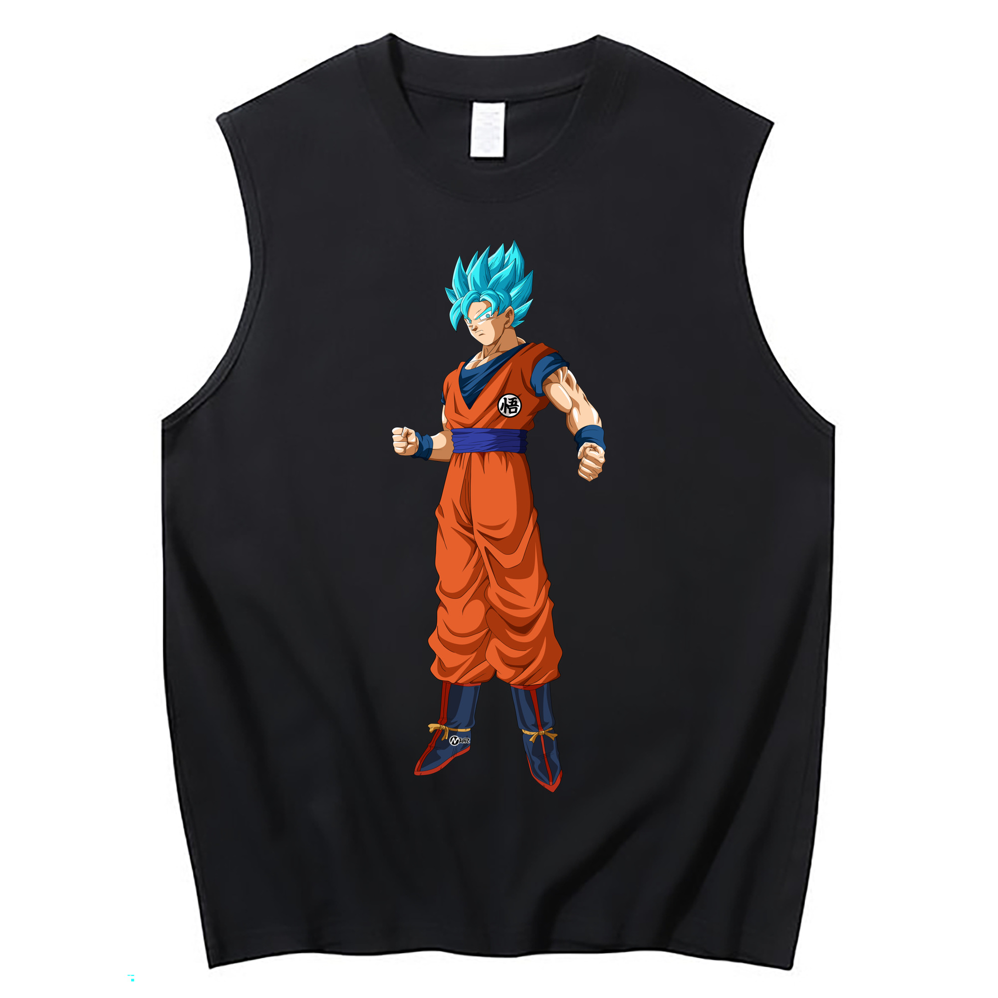 （画像用） ドラゴンボール 孫悟空（そん ごくう）Son Goku カカロット DRAGON BALL Kakarotto コットン100％タンクトップ（フロントプリント）