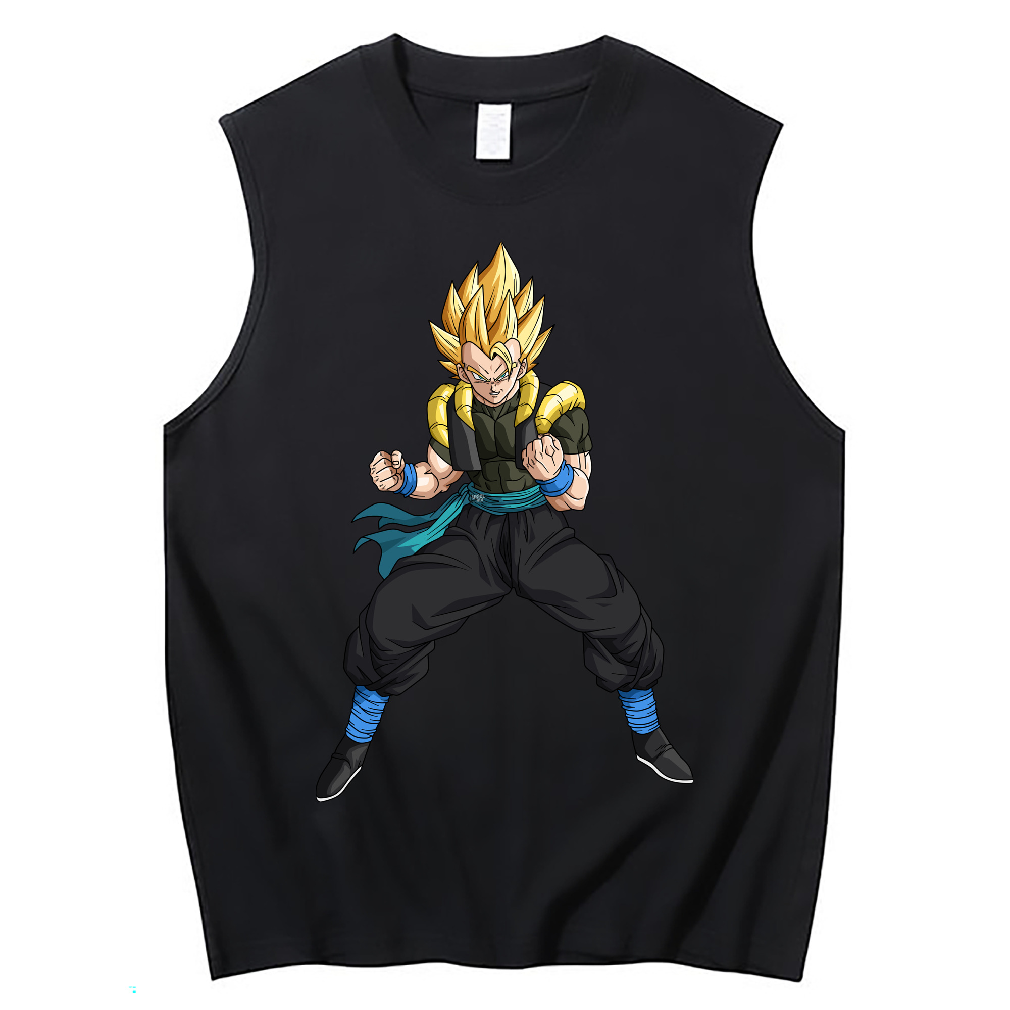 （画像用） ドラゴンボール ベジータ四世（Bejīta Yonsei）DRAGON BALL Vegeta IV コットン100％タンクトップ（フロントプリント）