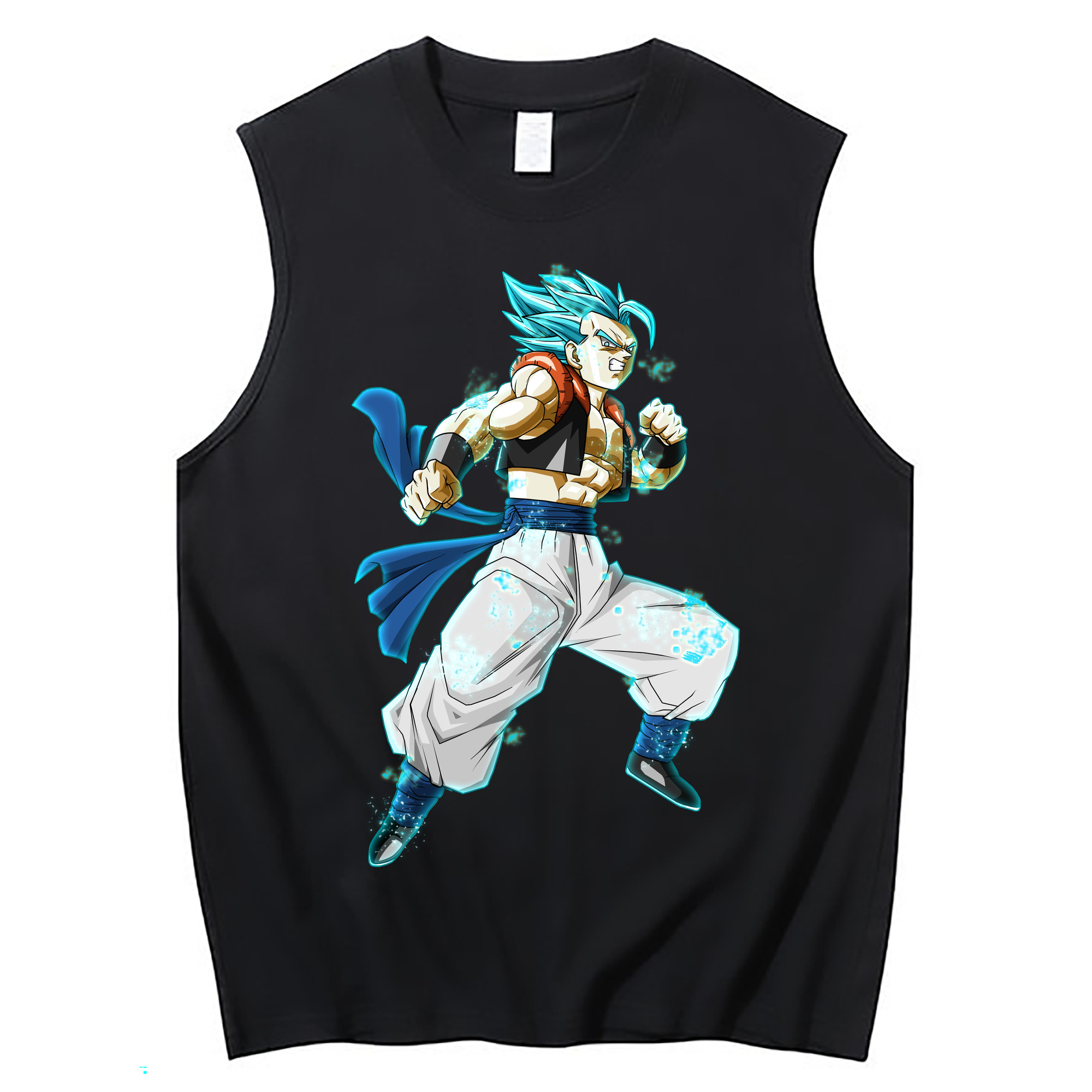 （画像用） ドラゴンボール ベジータ四世（Bejīta Yonsei）DRAGON BALL Vegeta IV コットン100％タンクトップ（フロントプリント）