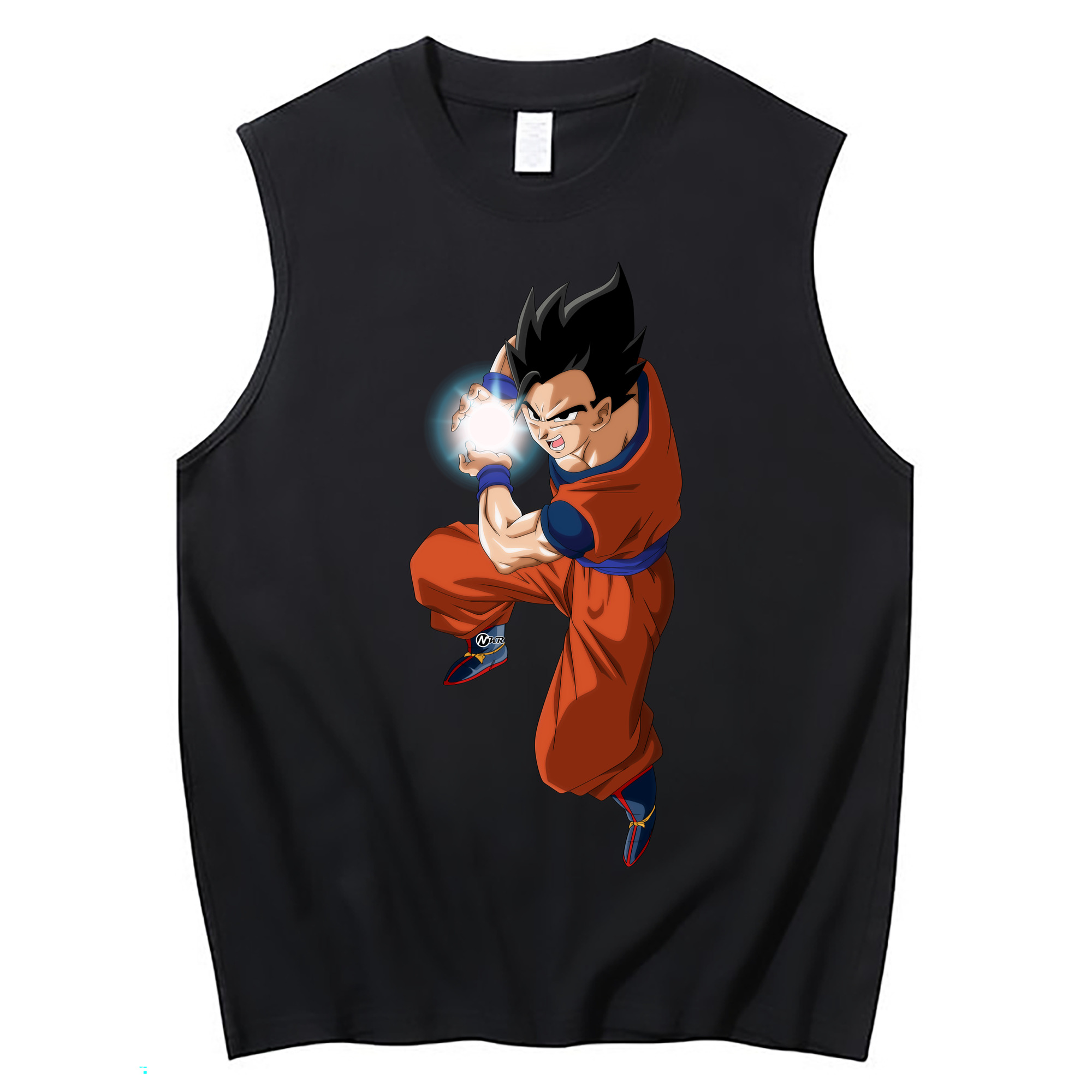 （画像用） ドラゴンボール 孫 悟飯（そんごはん）DRAGON BALL Son Gohan コットン100％タンクトップ（フロントプリント）