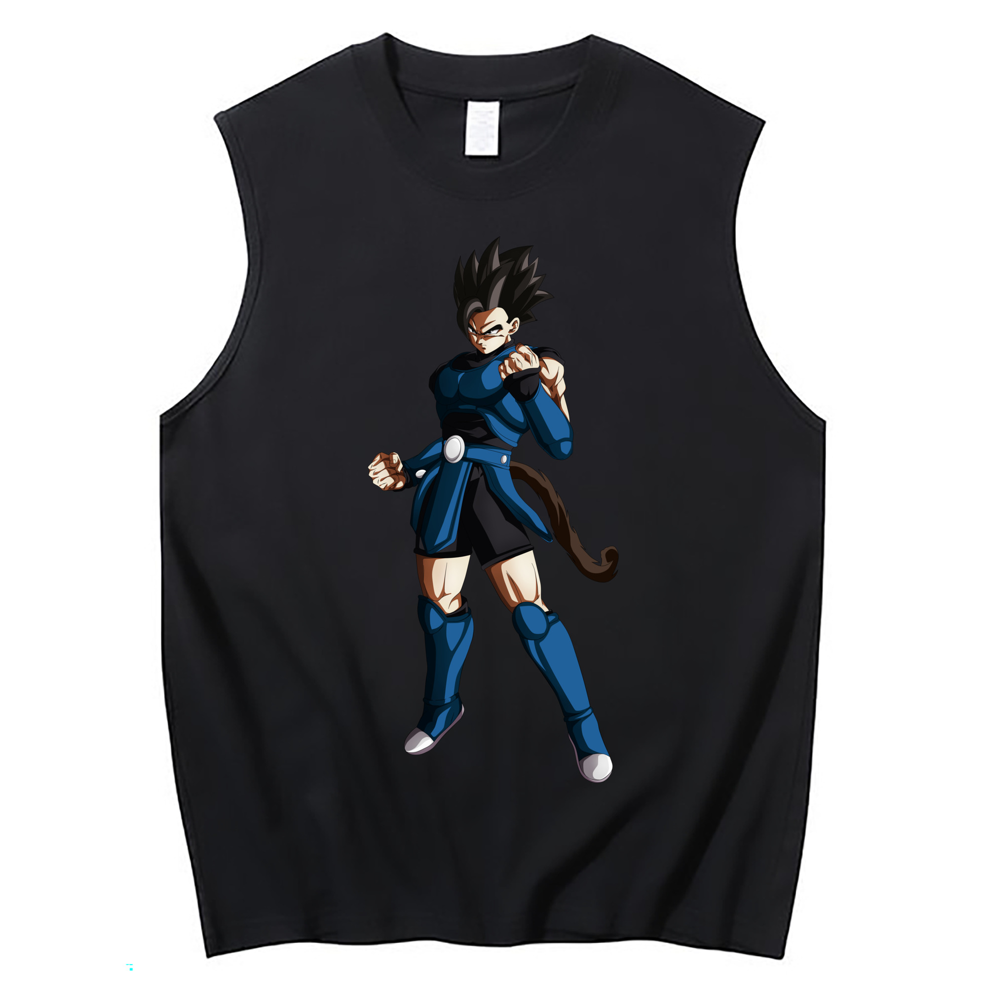 （画像用） ドラゴンボール 孫 悟飯（そんごはん）DRAGON BALL Son Gohan コットン100％タンクトップ（フロントプリント）