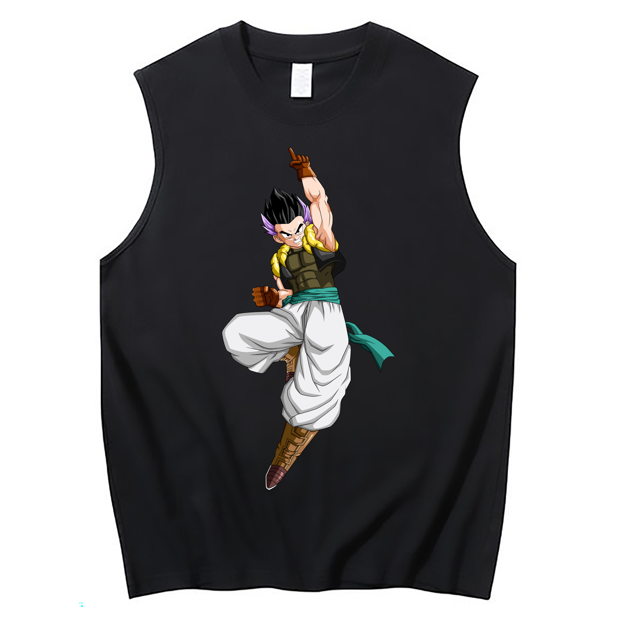 （画像用） ドラゴンボール 孫 悟飯（そんごはん）DRAGON BALL Son Gohan コットン100％タンクトップ（フロントプリント）