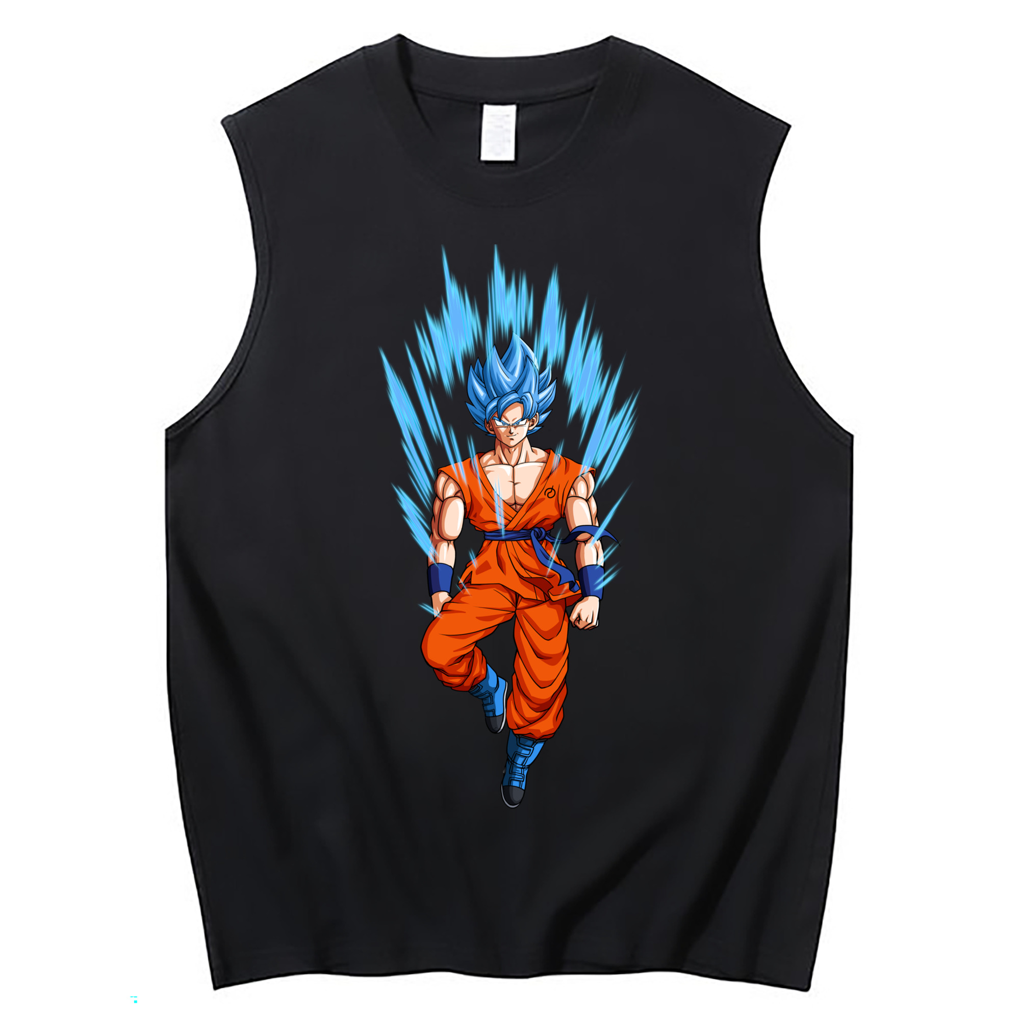 （画像用） ドラゴンボール 孫 悟飯（そんごはん）DRAGON BALL Son Gohan コットン100％タンクトップ（フロントプリント）