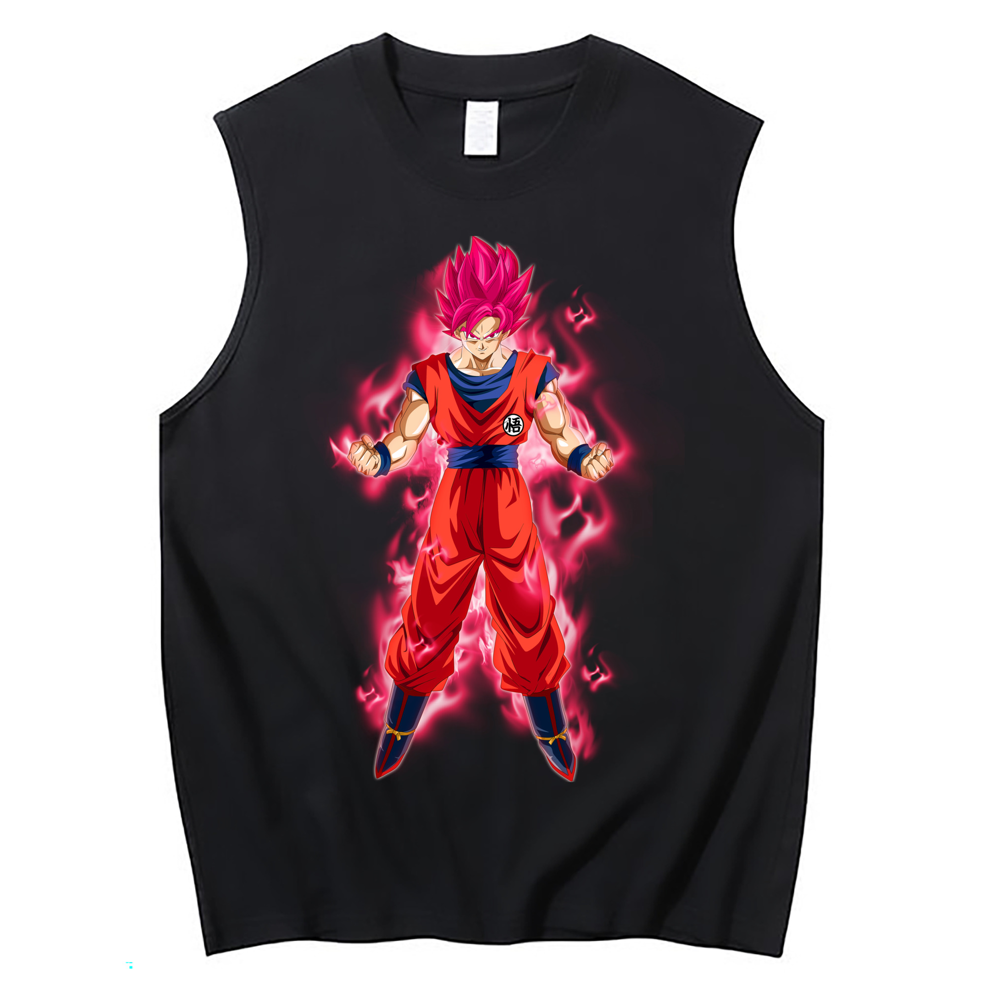 （画像用） ドラゴンボール 孫 悟飯（そんごはん）DRAGON BALL Son Gohan コットン100％タンクトップ（フロントプリント）