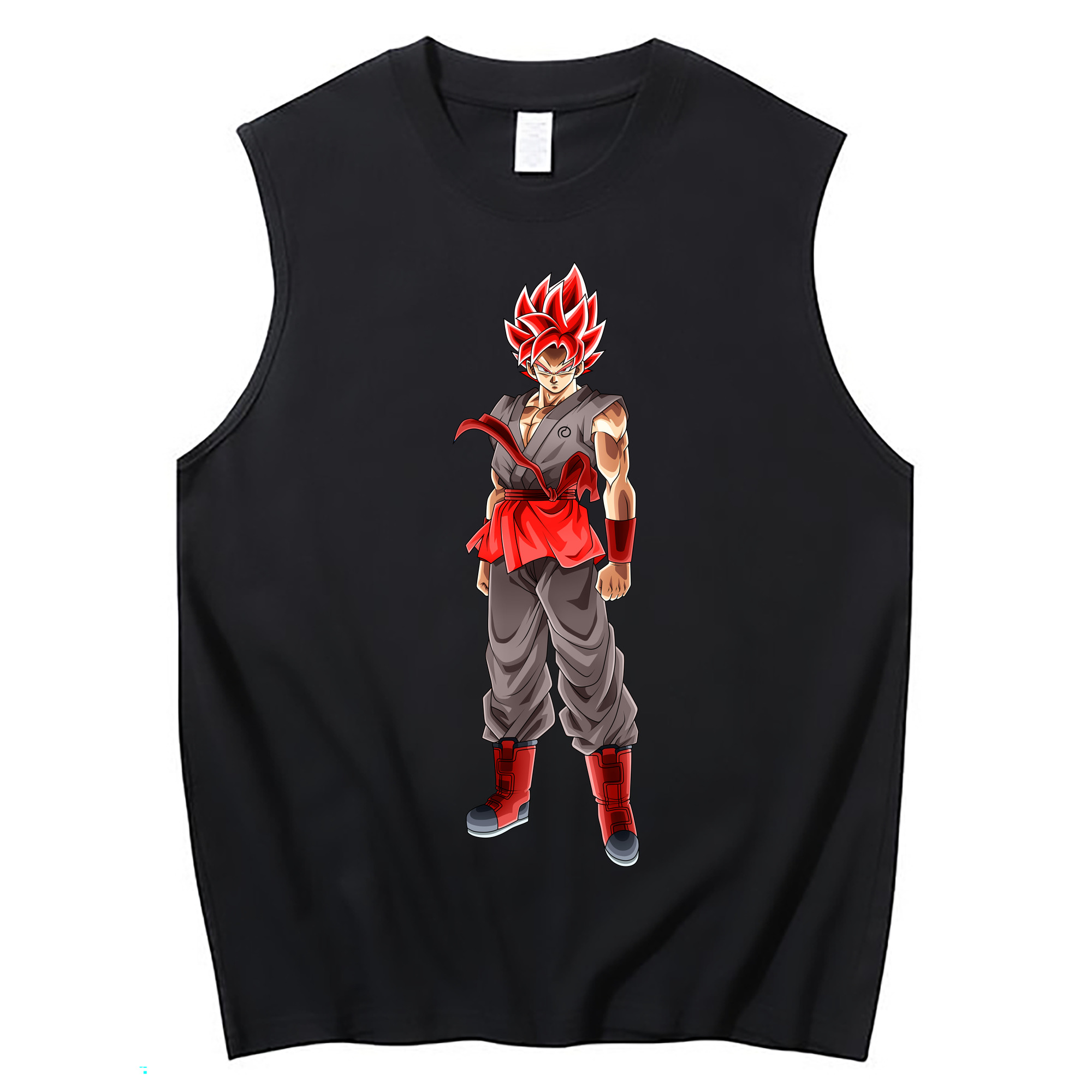 （画像用） ドラゴンボール 孫 悟飯（そんごはん）DRAGON BALL Son Gohan コットン100％タンクトップ（フロントプリント）