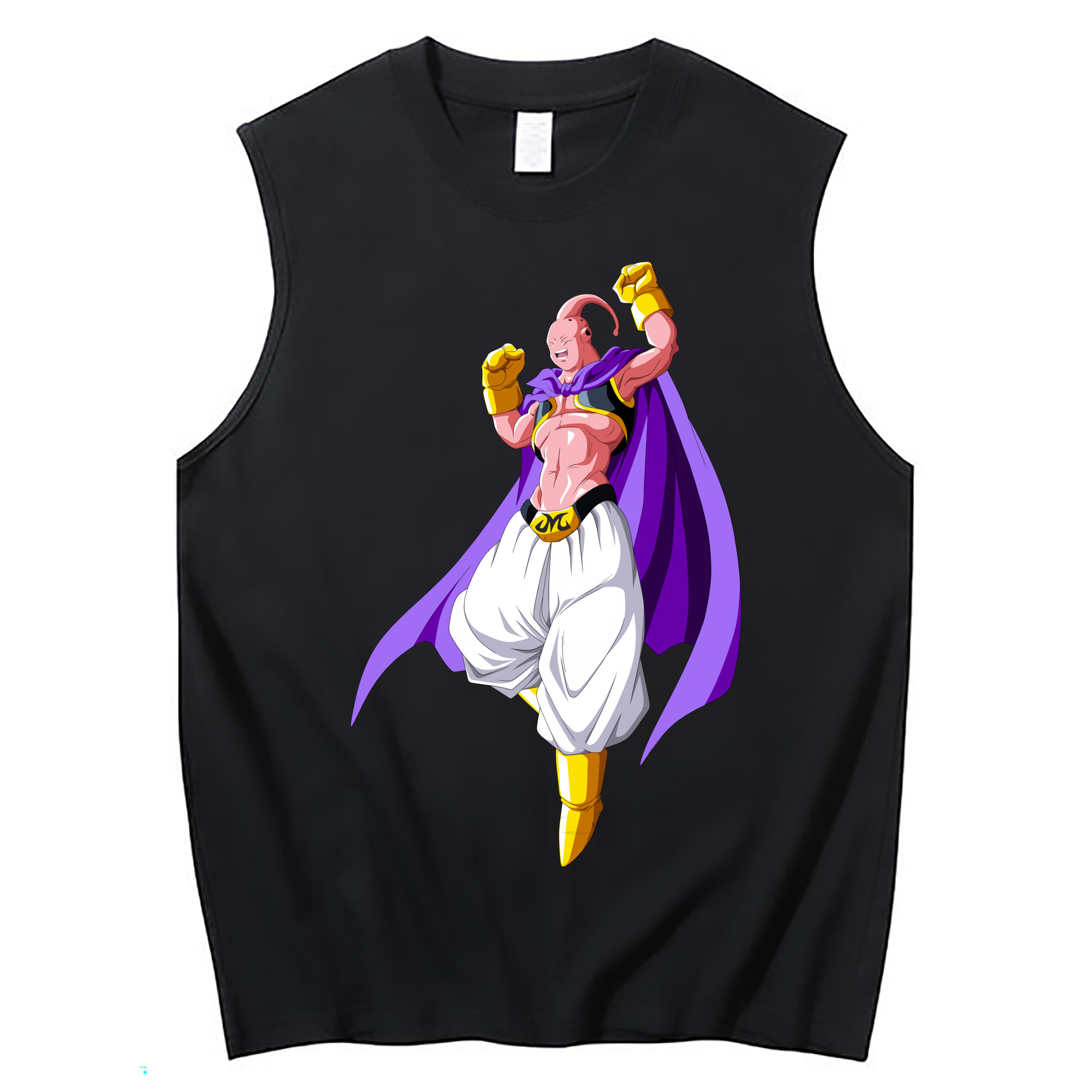 （画像用） ドラゴンボール 魔人ブウ DRAGON BALL Majin Buu コットン100％タンクトップ（フロントプリント）
