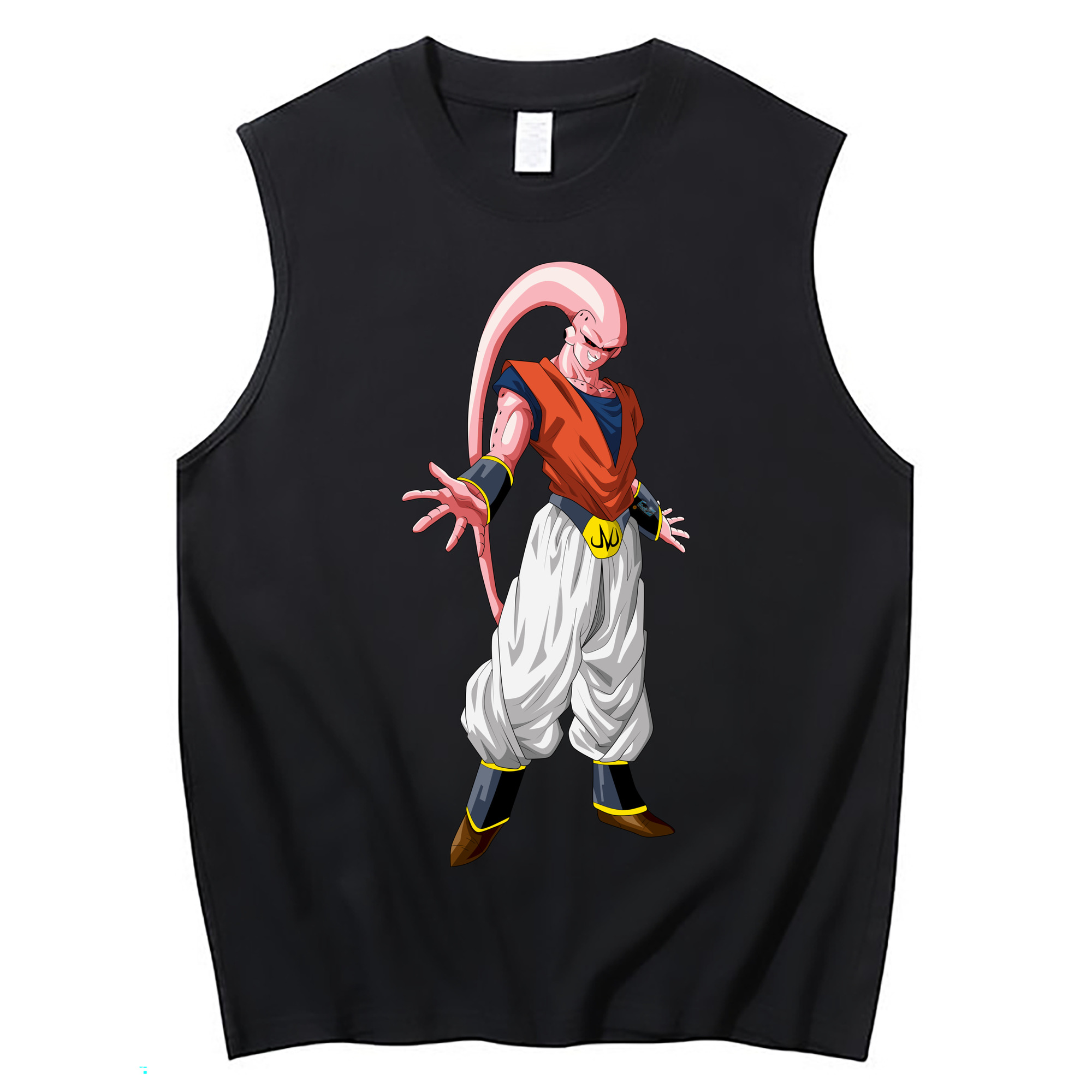 （画像用） ドラゴンボール 魔人ブウ DRAGON BALL Majin Buu コットン100％タンクトップ（フロントプリント）