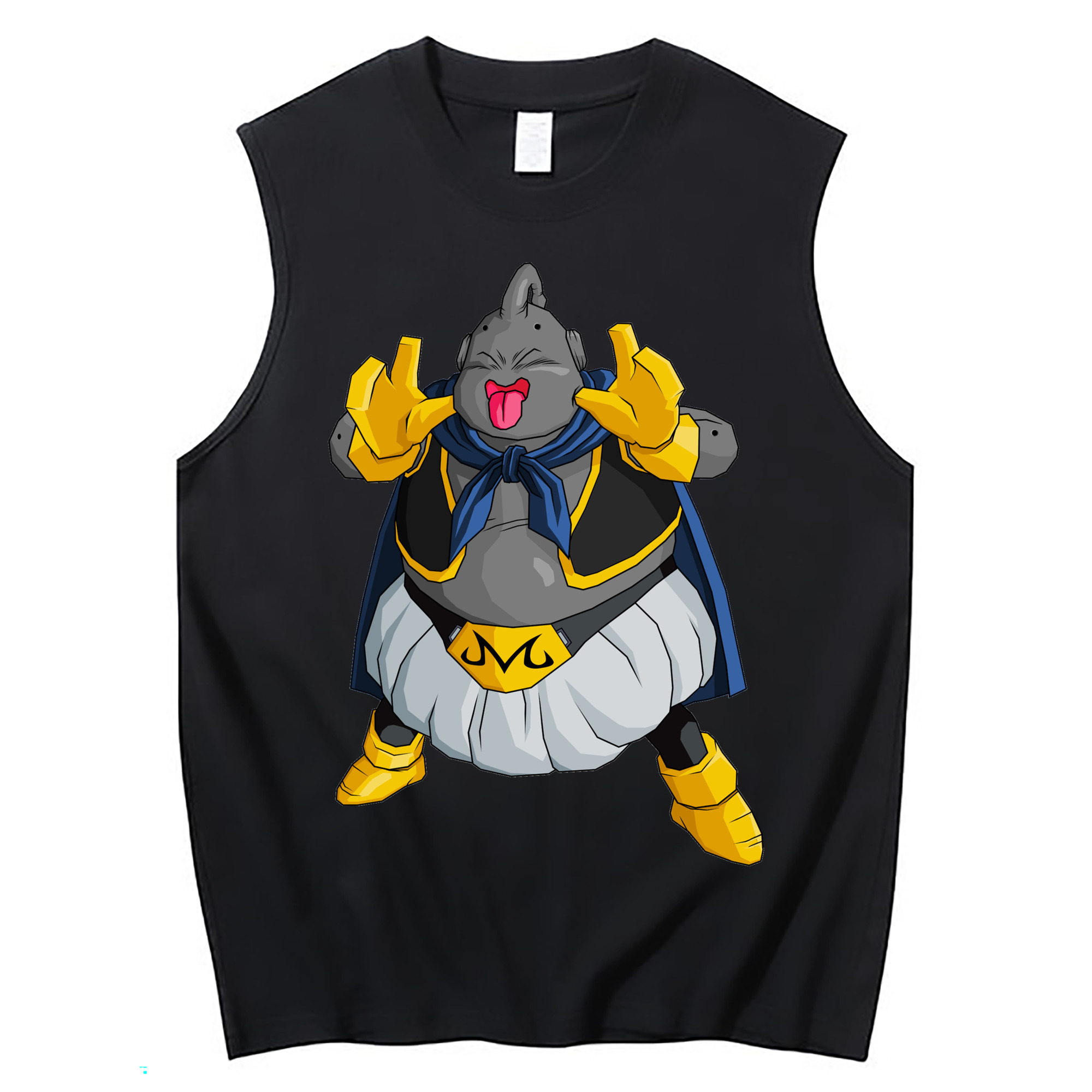 （画像用） ドラゴンボール 魔人ブウ DRAGON BALL Majin Buu コットン100％タンクトップ（フロントプリント）
