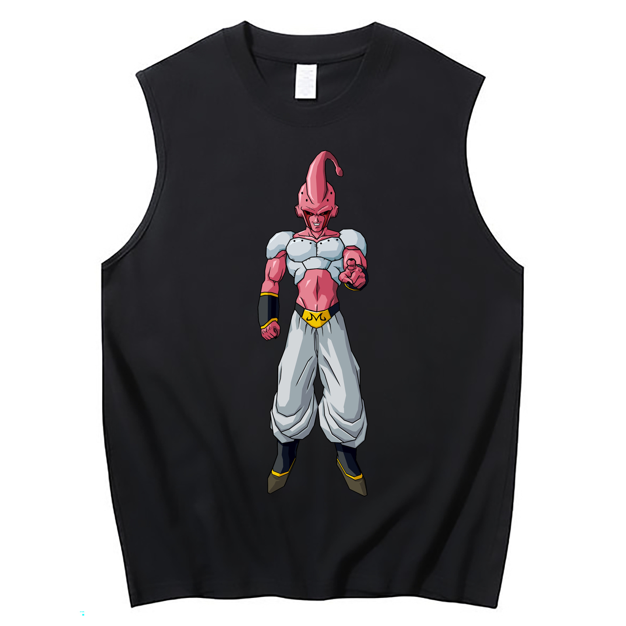 （画像用） ドラゴンボール 魔人ブウ DRAGON BALL Majin Buu コットン100％タンクトップ（フロントプリント）