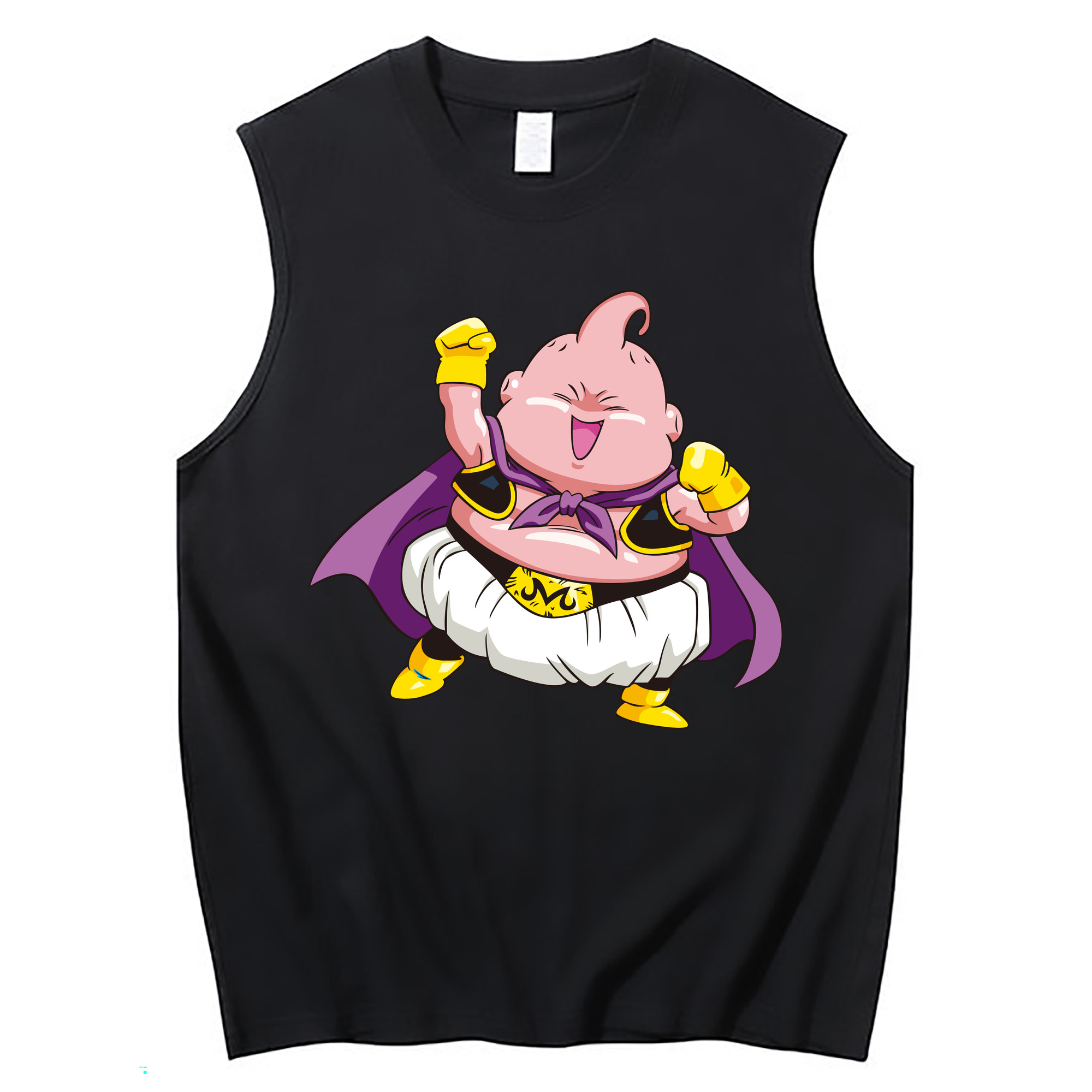 （画像用） ドラゴンボール 魔人ブウ DRAGON BALL Majin Buu コットン100％タンクトップ（フロントプリント）