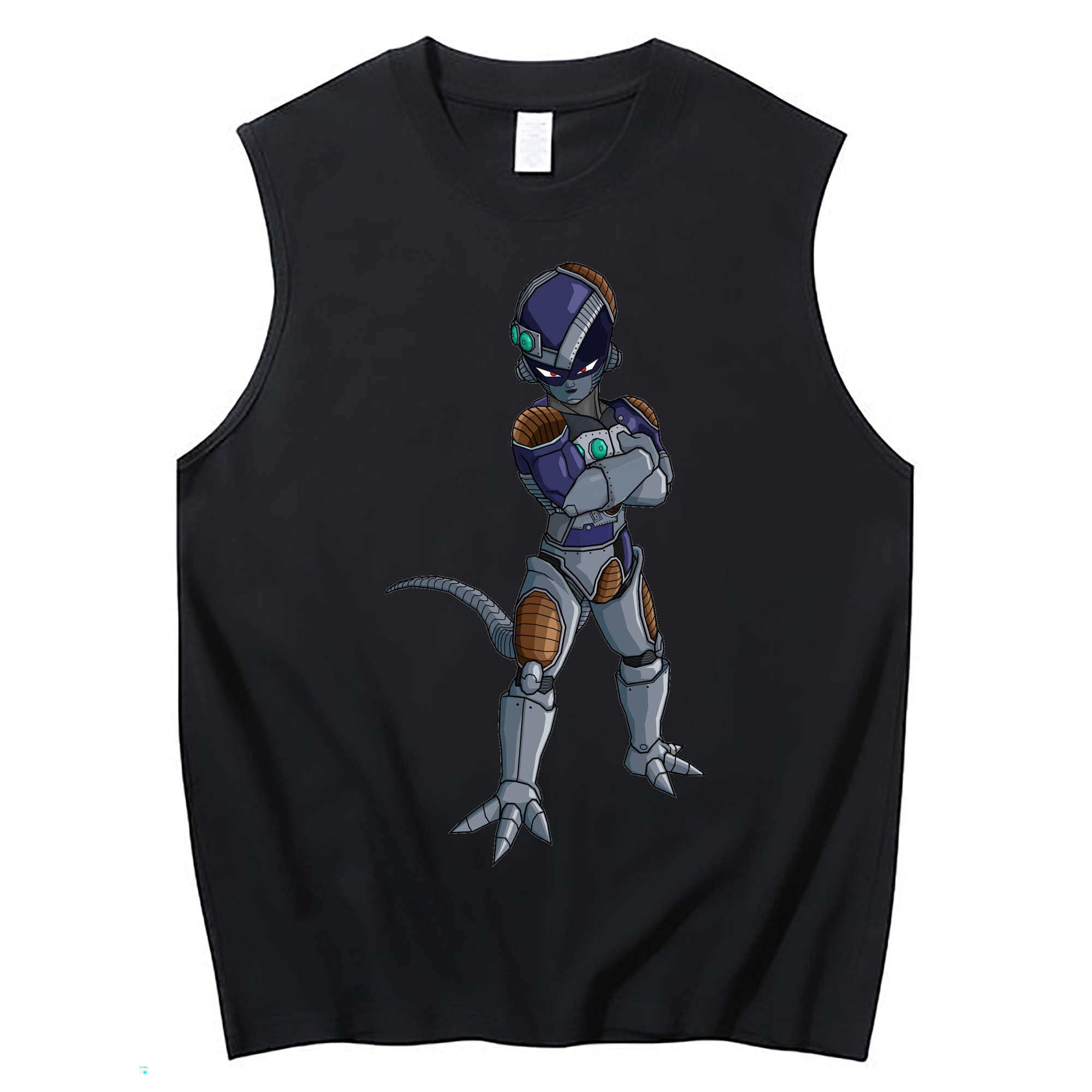 （画像用） ドラゴンボール フリーザ DRAGON BALL Frieza コットン100％タンクトップ（フロントプリント）