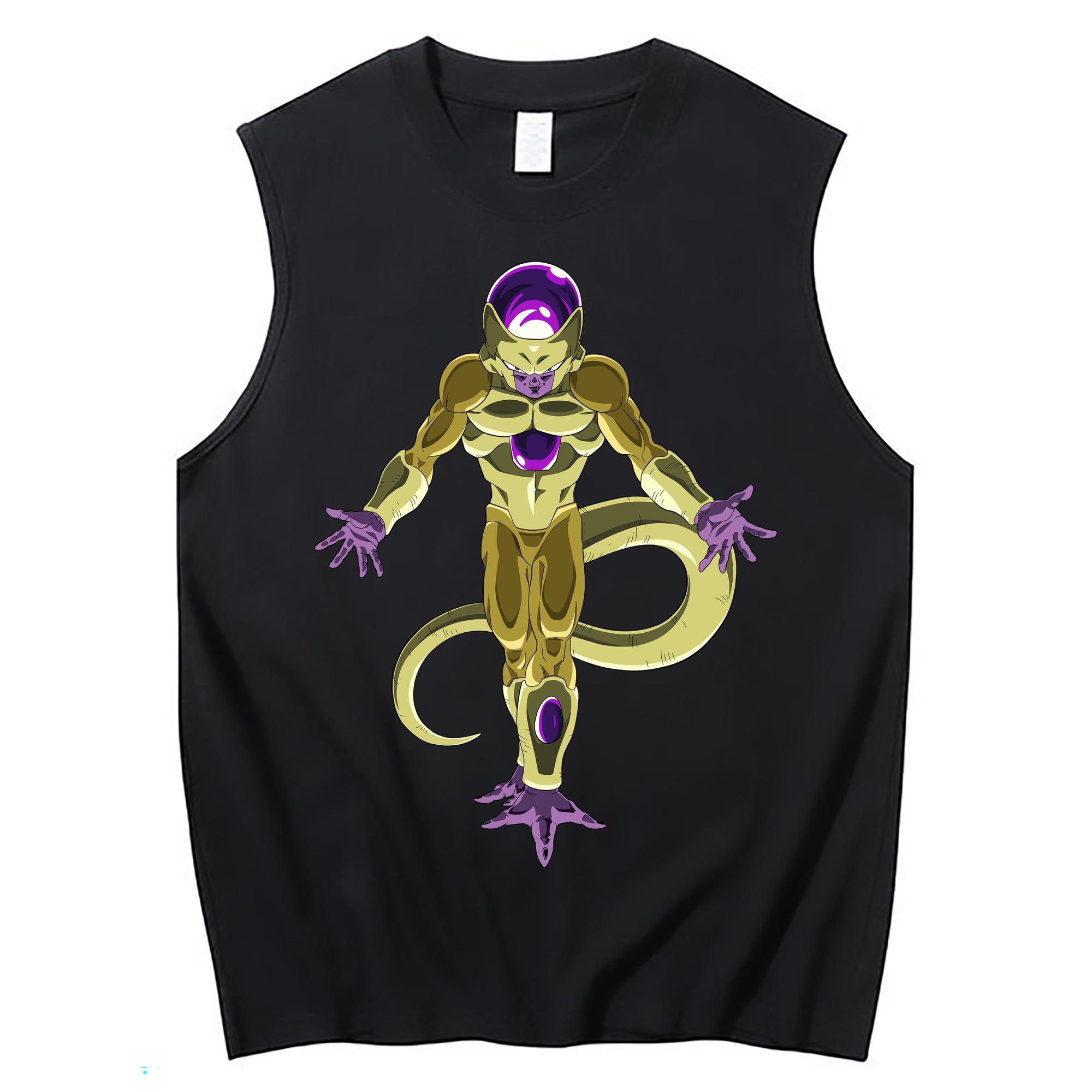 （画像用） ドラゴンボール フリーザ DRAGON BALL Frieza コットン100％タンクトップ（フロントプリント）