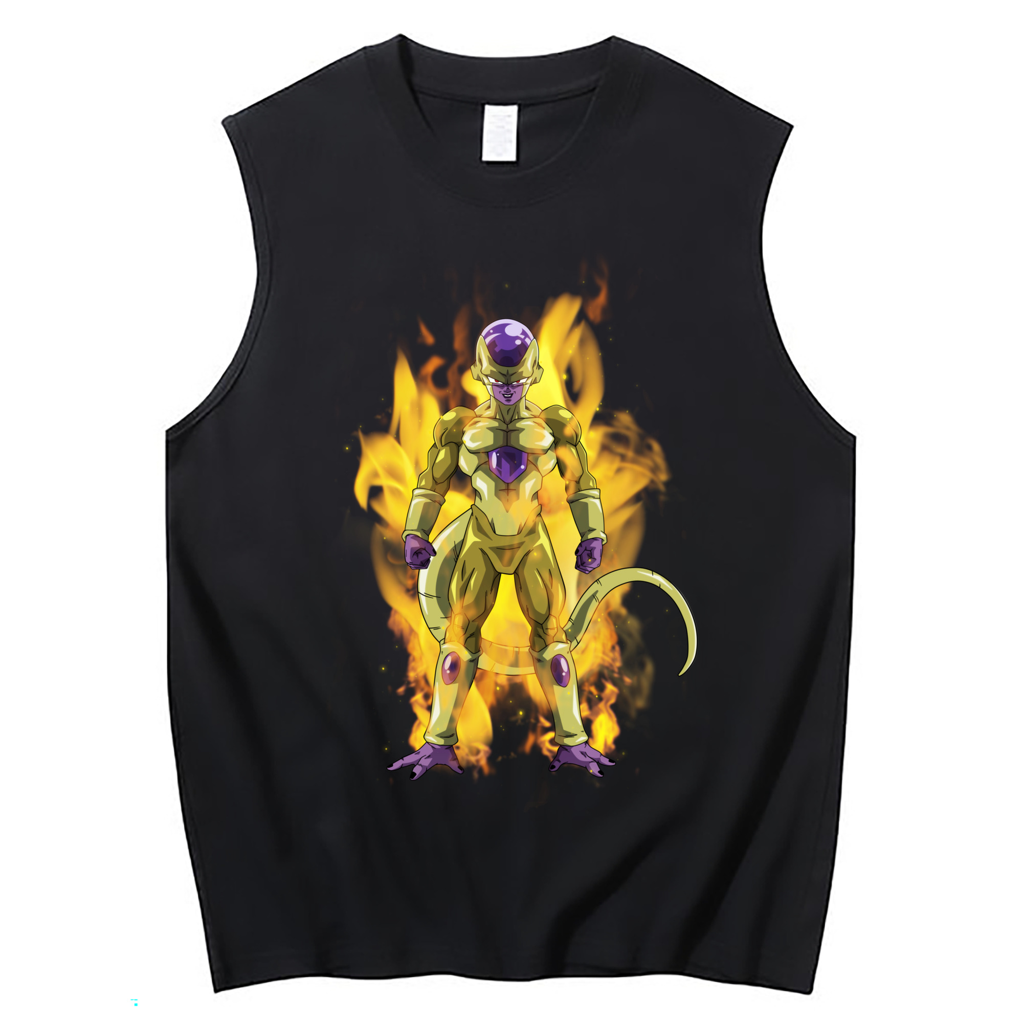 （画像用） ドラゴンボール フリーザ DRAGON BALL Frieza コットン100％タンクトップ（フロントプリント）